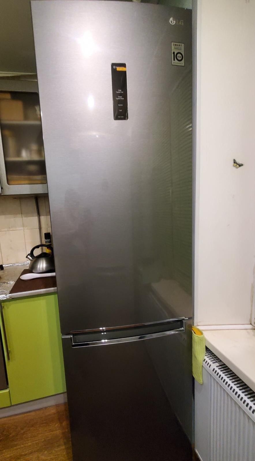 Холодильник LG GW-B509SLKM у реальних умовах використання від покупця Поліна.