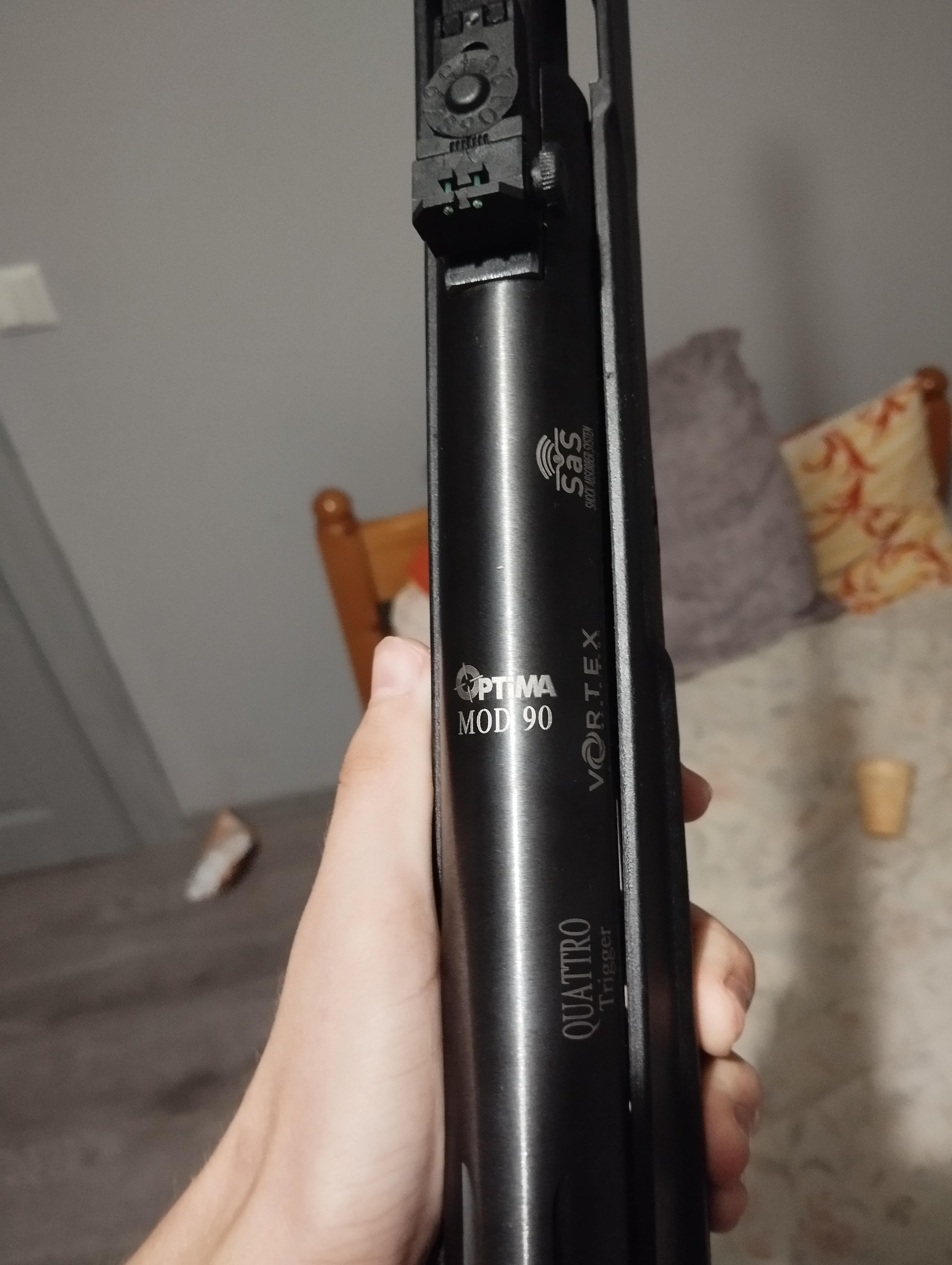 Пневматична гвинтівка Optima Hatsan Mod.90 Vortex кал. 4,5 мм у реальних умовах використання від покупця Сергій.