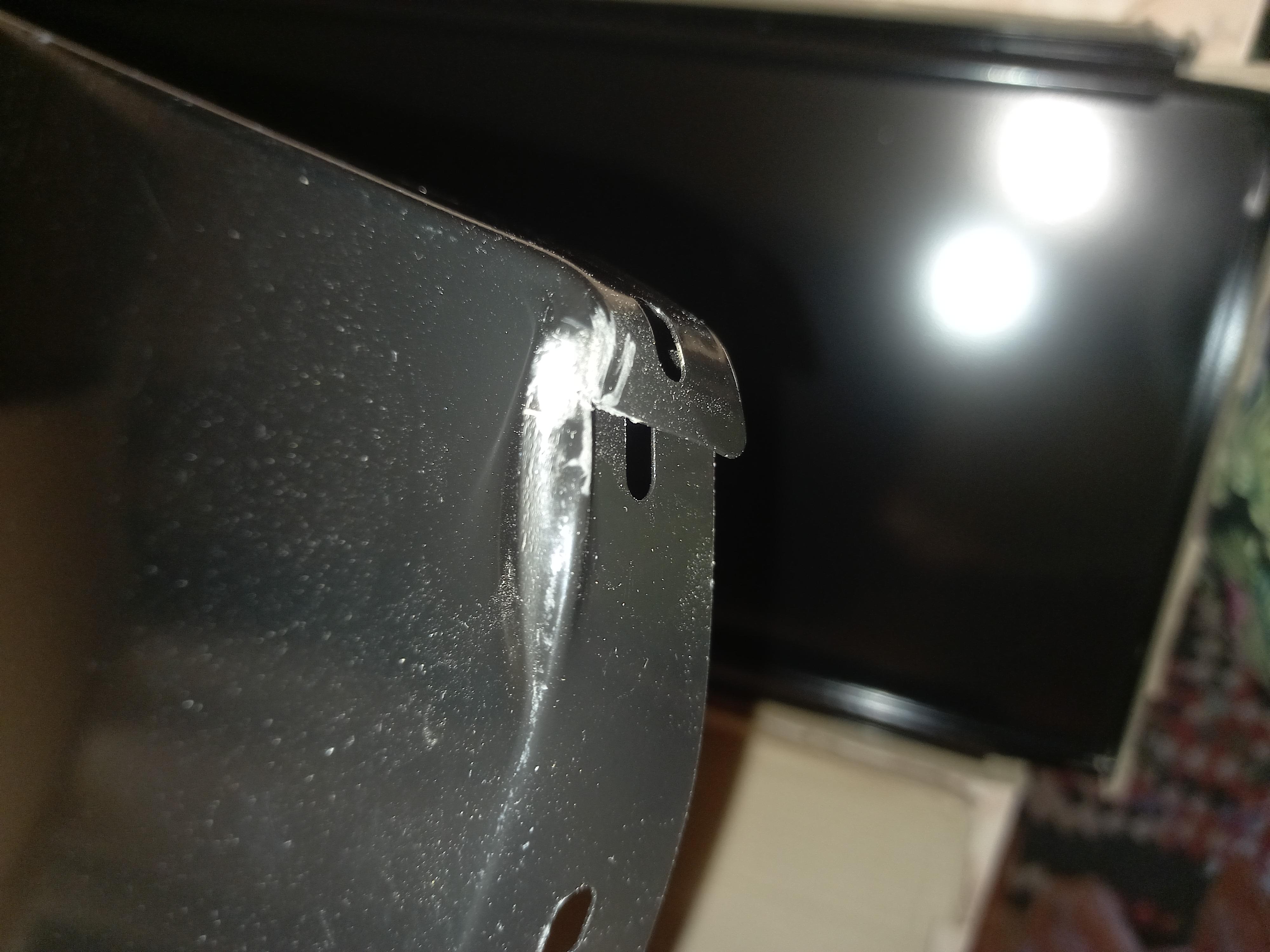 Стеллаж металлический Меткас 1500x750x300 мм 30 кг/полку Черный в реальных условиях использования от покупателя Виолетта.