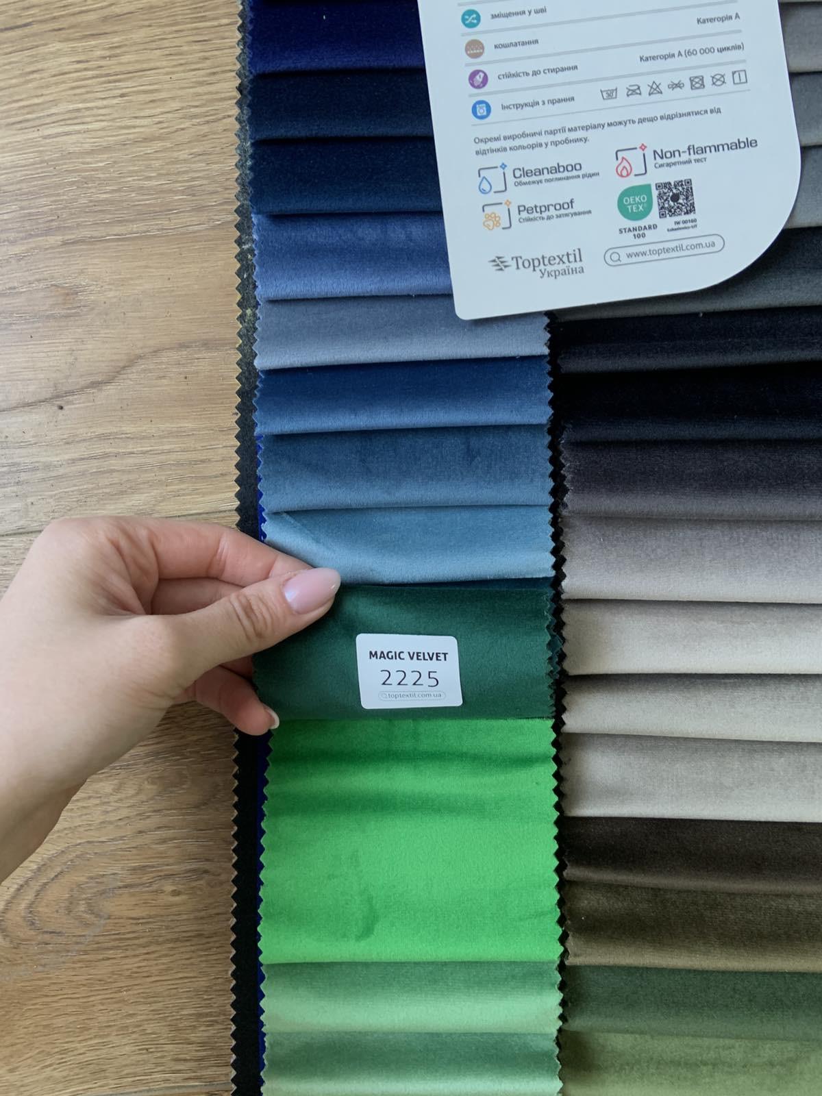 Диван с подлокотниками Tobi Sho Бенно-1 офисный с конусной ногой 1200х720х750 мм велюр Emilia 38 Emerald в реальных условиях использования от пользователя Оксана.