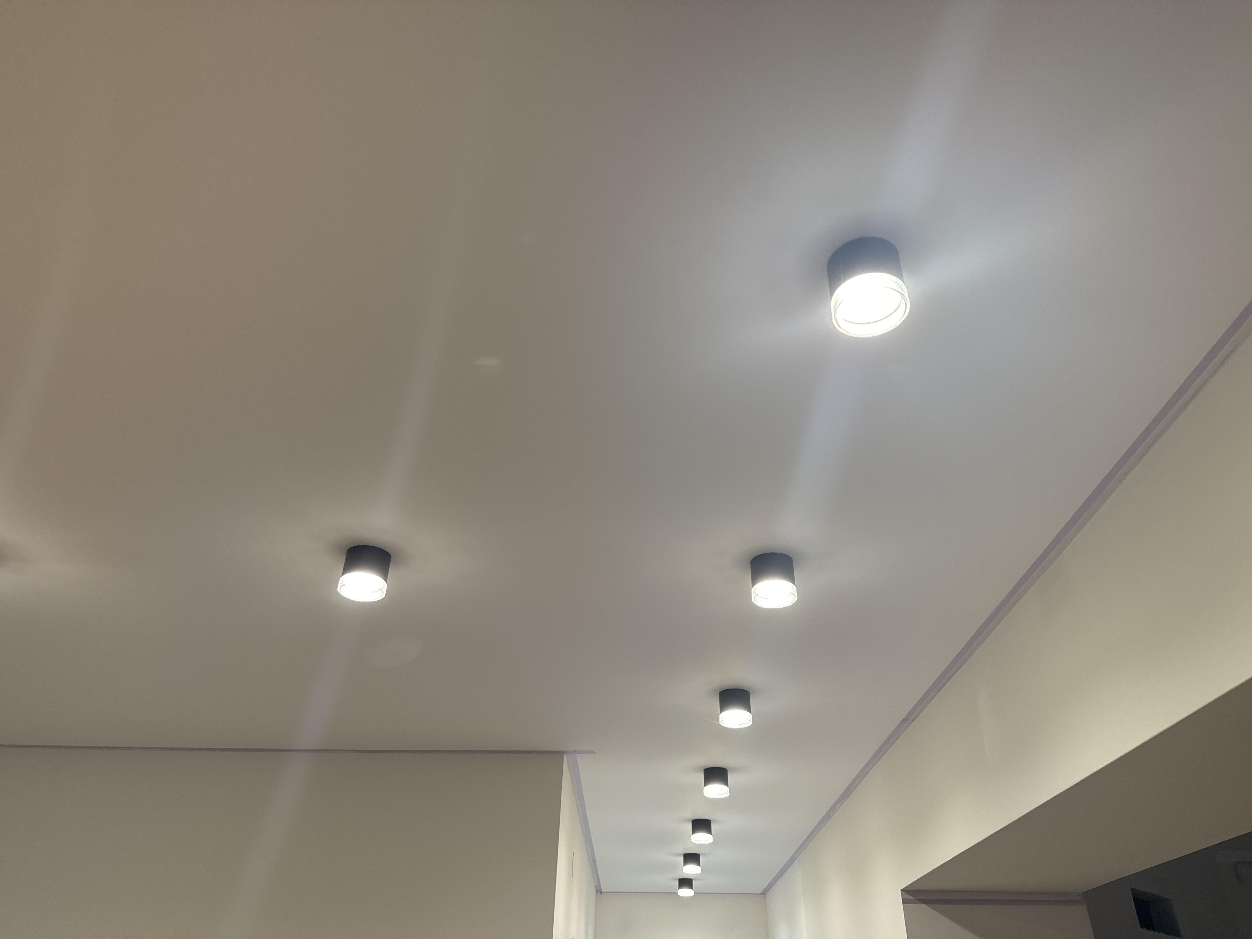 Светильник точечный Hopfen STARK-TB-CRISTAL GX BK GX53 черный в реальных условиях использования от покупателя Рената.