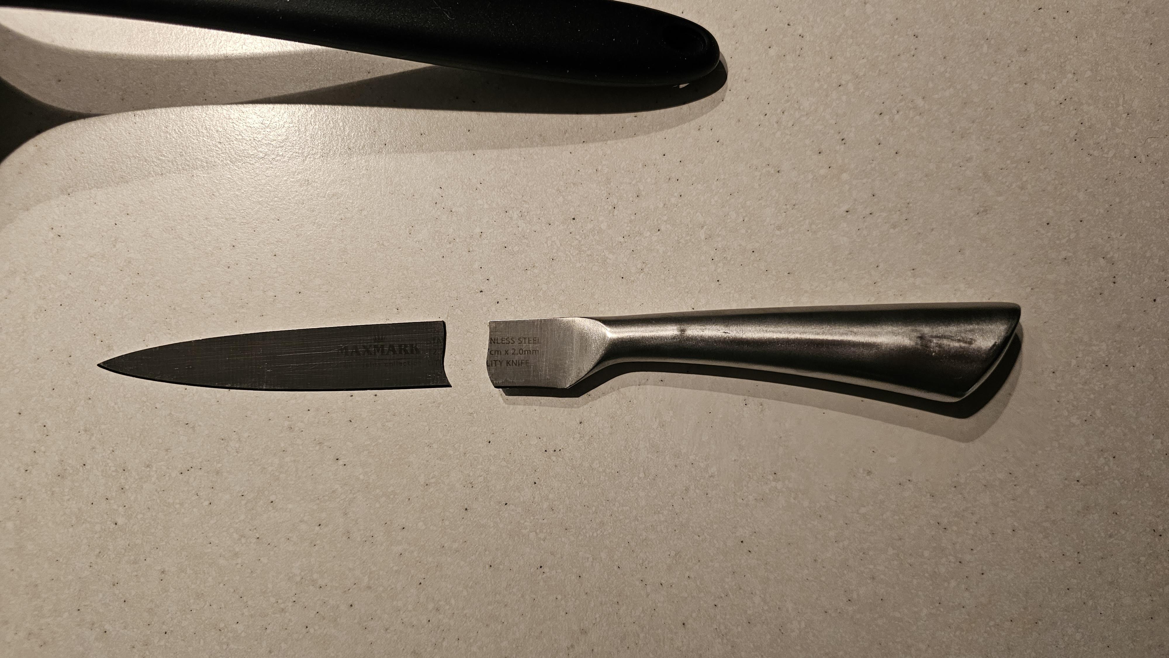 Нож кухонный Maxmark 20,3 см MK-K11 в реальных условиях использования от пользователя Вікторія.