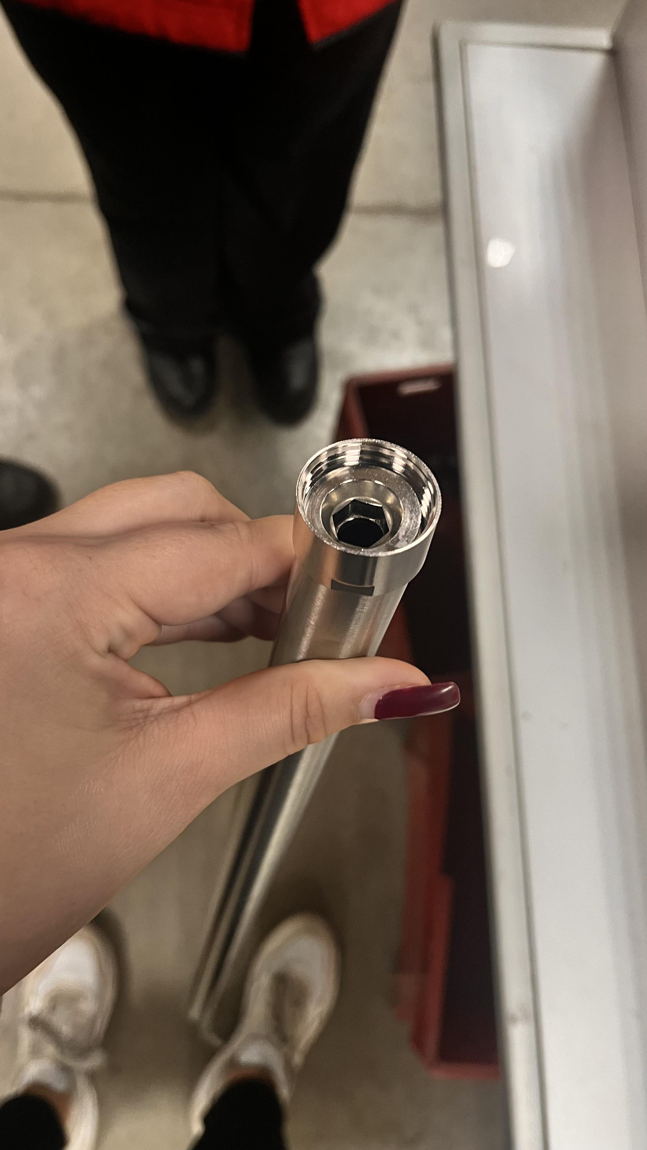 Душевая система Solone EZA16-B090 со смесителем и тропическим душем Нержавеющая сталь в реальных условиях использования от покупателя Крістіна.