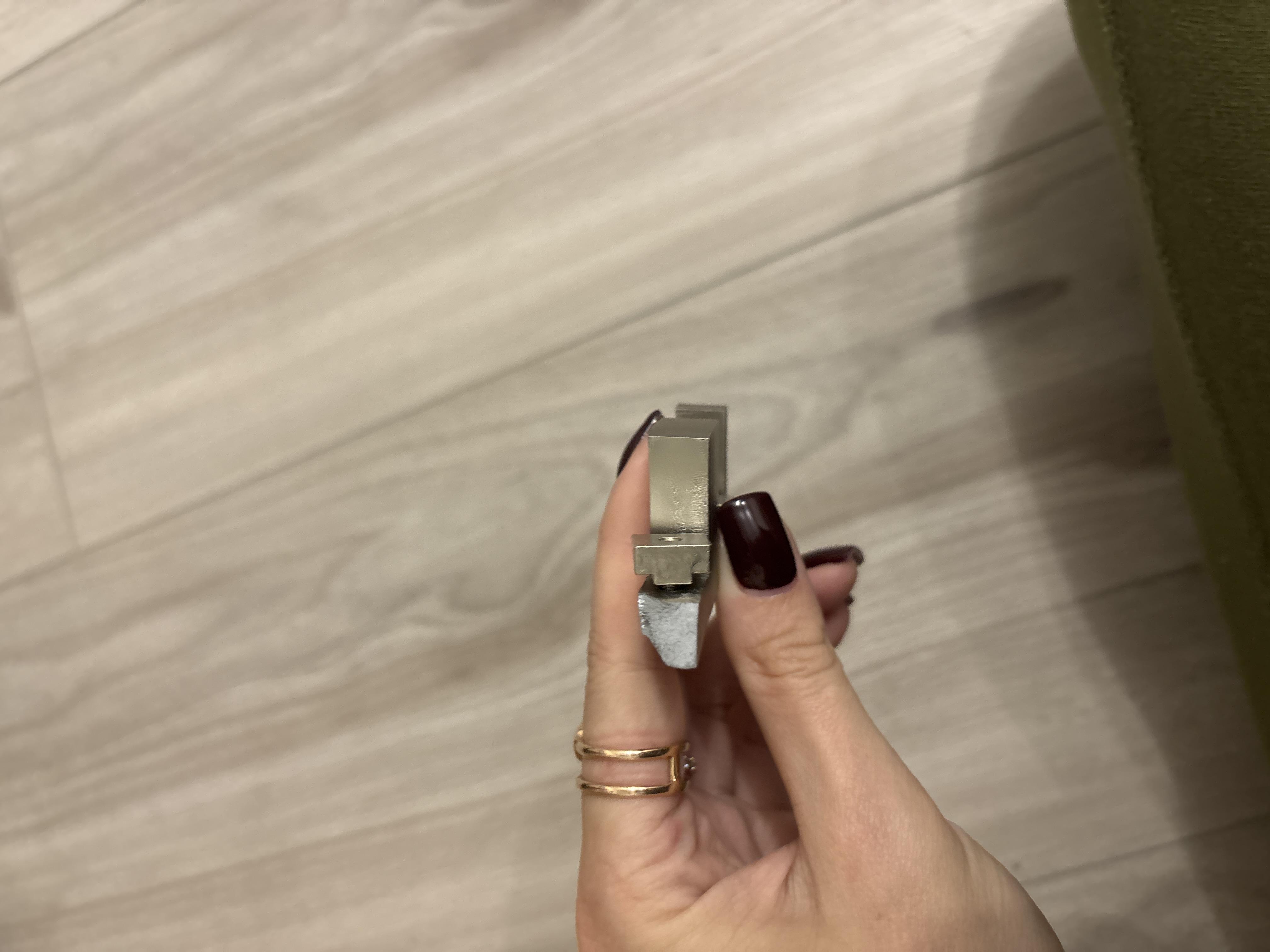 Карниз Quadrum Square line заглушка подвійна тримач 9-12 см 320 см Білий у реальних умовах використання від покупця Катерина.