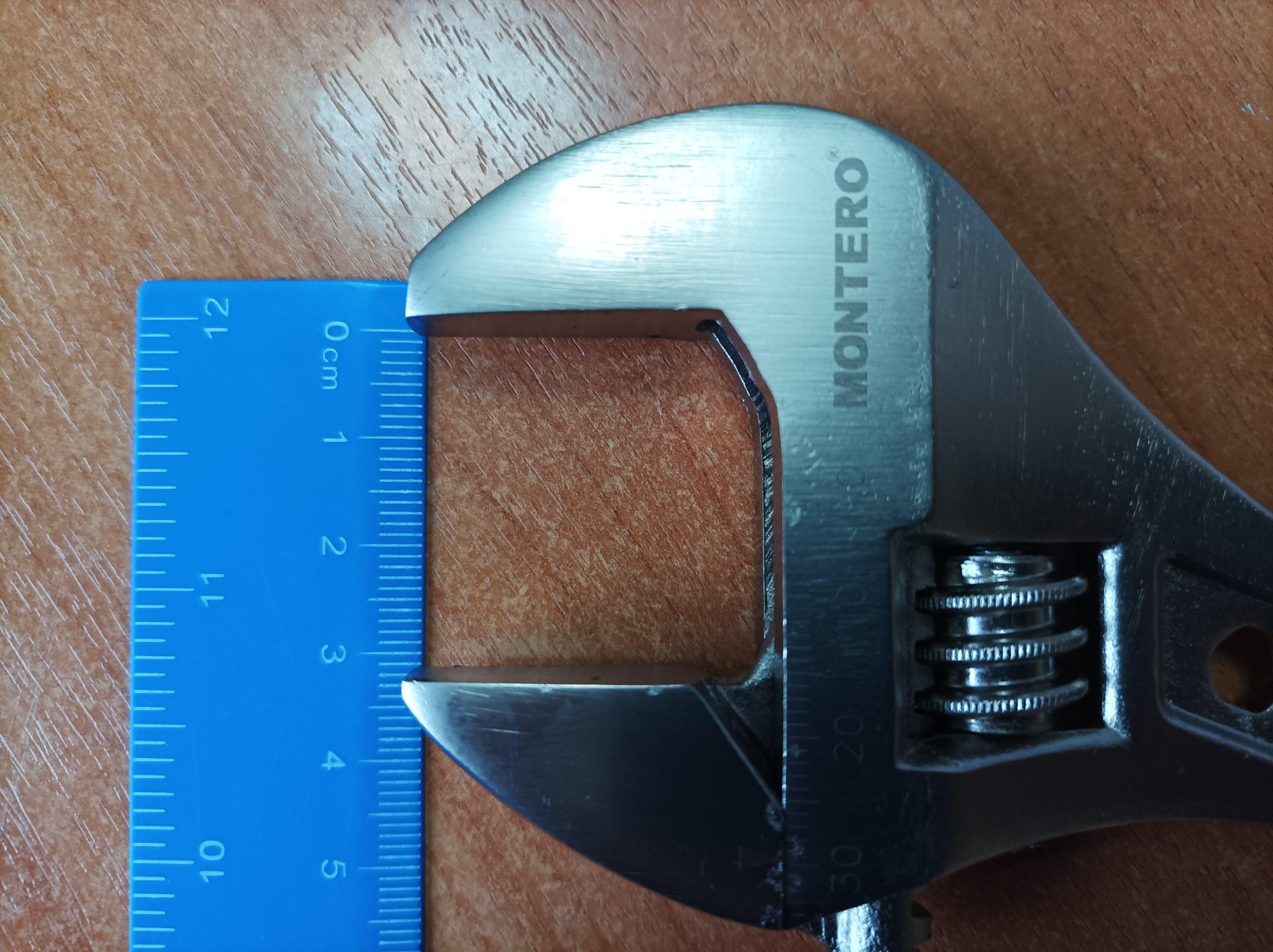 Ключ разводной Montero 15103 в реальных условиях использования от покупателя Сергій.