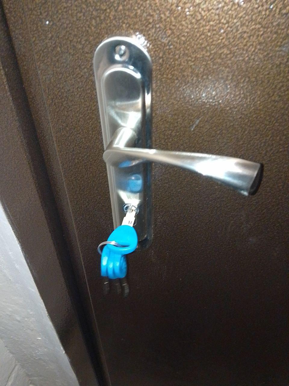 Входные двери Ваш ВиД Металл/Металл Титан 2 Л/П 860/960х2050х75 мм Медный антик в реальных условиях использования от пользователя Руслан.