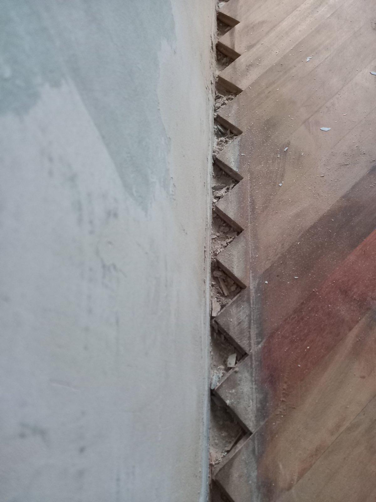 Фото: Плинтус для пола напольный деревянный 55х3000 мм, отправлено пользователем Вікторія Плинтус для пола напольный деревянный 55х3000 мм в реальных условиях использования от пользователя Вікторія.