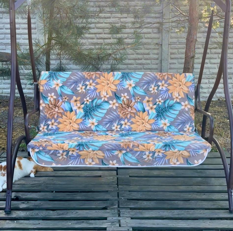 Матрас для качели eGarden Carioca Turquese 135x105x5 (5243) в реальных условиях использования от пользователя Виталий.