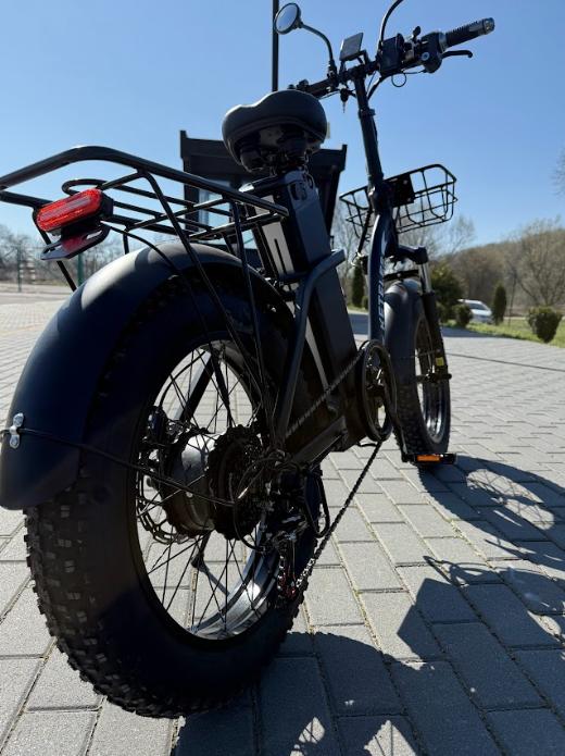 Електровелосипед складаний KETELES KF9 750W 13Ah 20" з широкими колесами Чорний (71873) у реальних умовах використання від користувача Роман П..