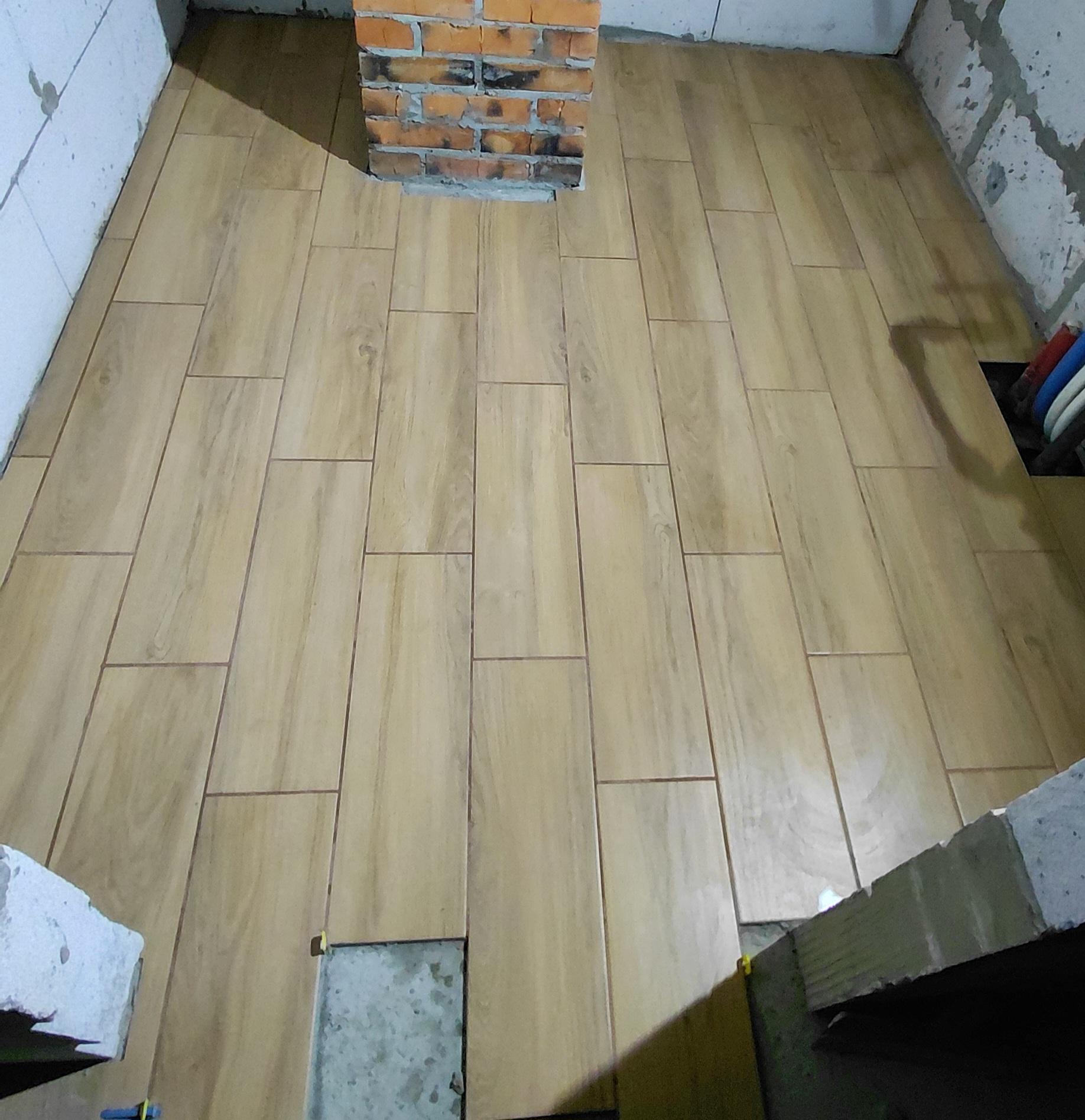 Плитка Cersanit Riverwood beige G1 18,5X59,8 см у реальних умовах використання від користувача Анна.