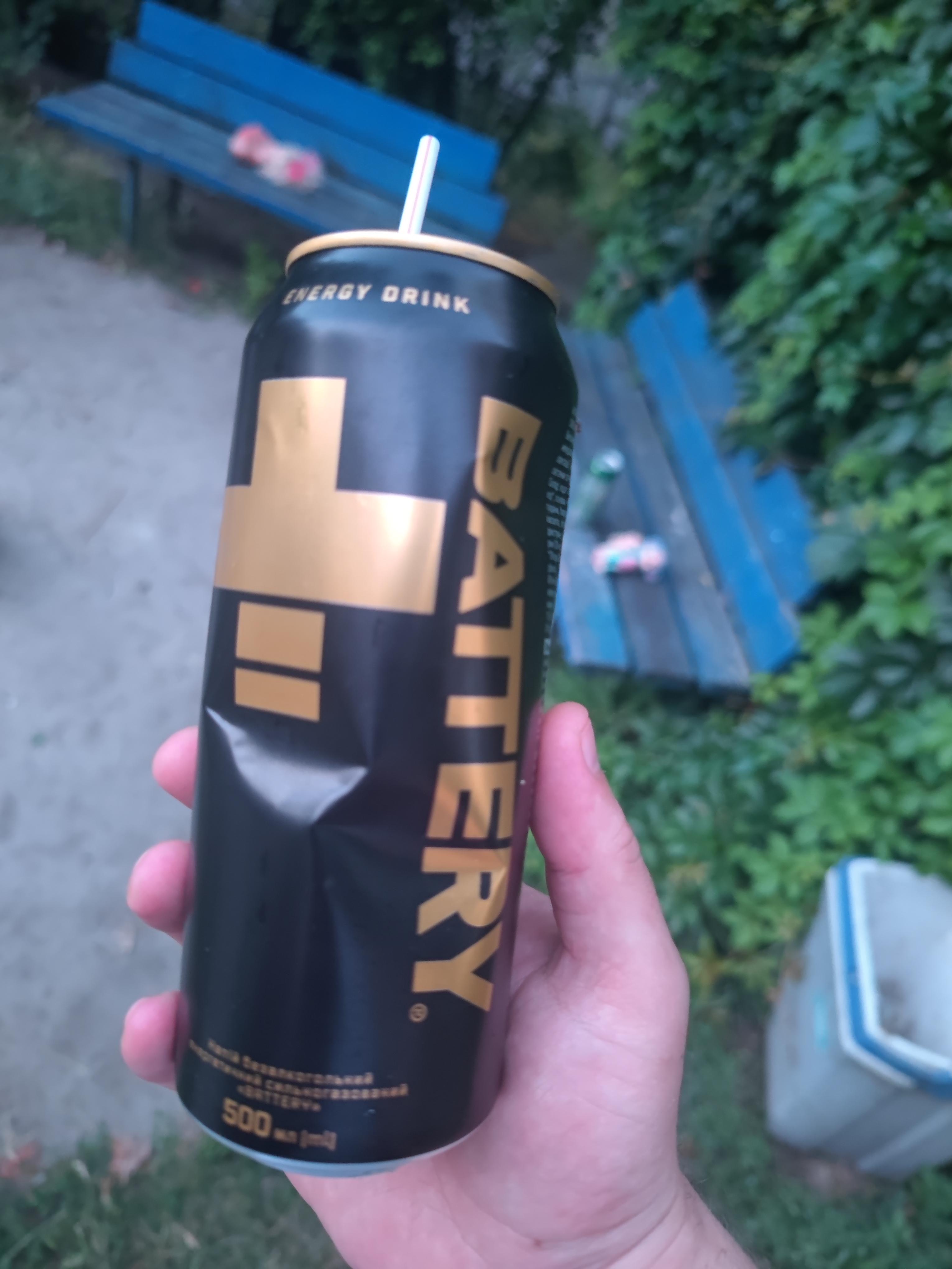 Енергетичний напій Battery Mix 0,5 л у реальних умовах використання від користувача Владислав.