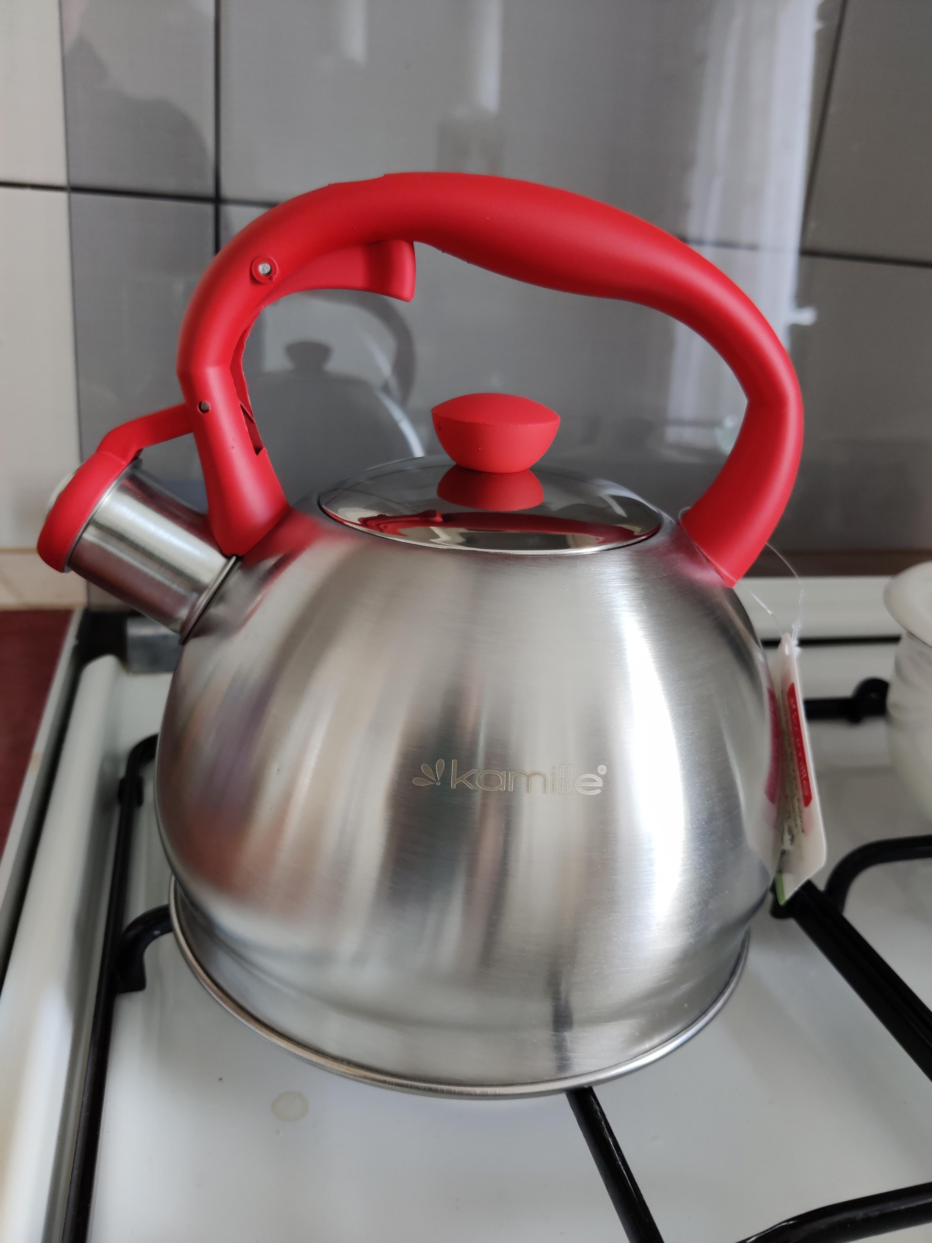 Чайник Kamille 2 л KM-0693RD в реальных условиях использования от покупателя Наталія.
