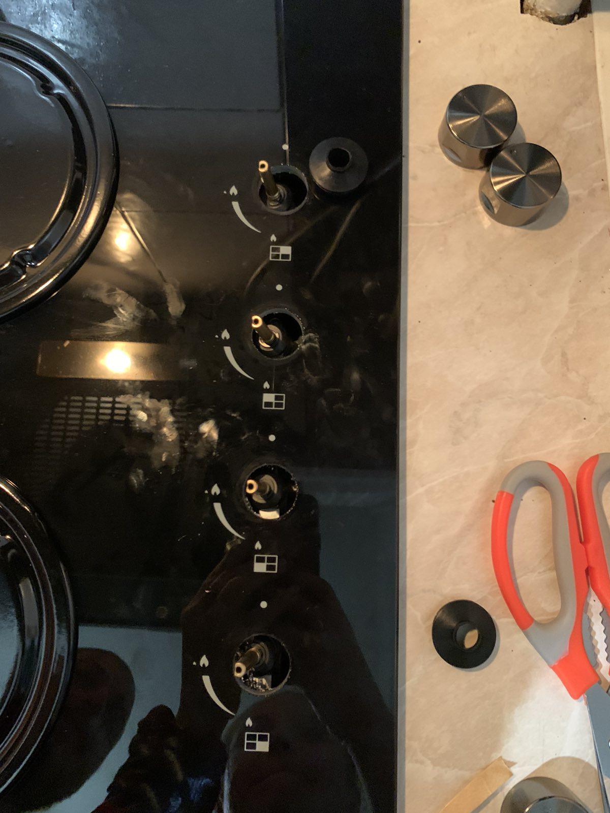 Варочная панель газовая Centramax G 4004 B в реальных условиях использования от покупателя Анна Мельничук.