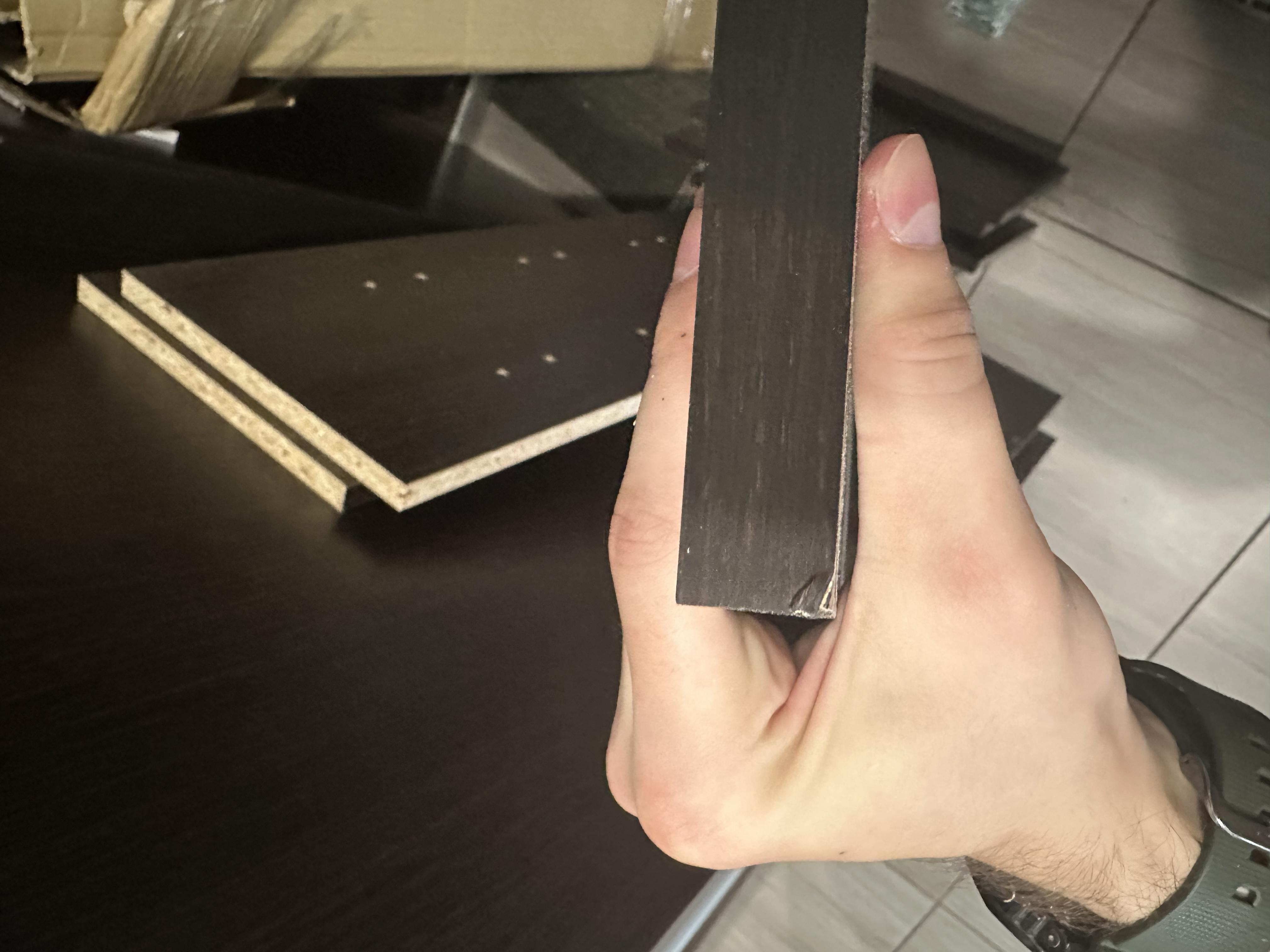 Полиця для взуття Light Art in Head Венге (14515208) у реальних умовах використання від покупця Денис.