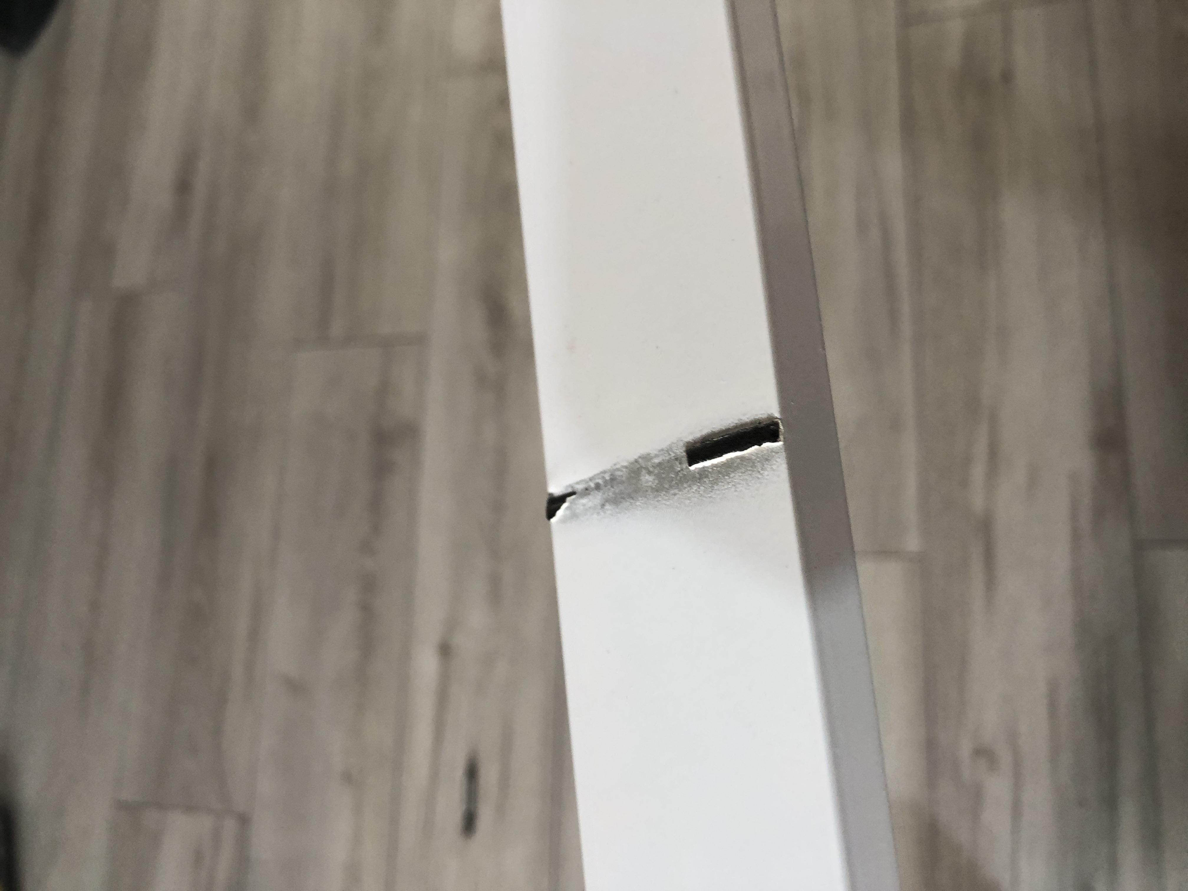 Стельовий карниз Quadrum подвійний посилений алюмінієвий 10 мм 340 см у реальних умовах використання від покупця Михайло.