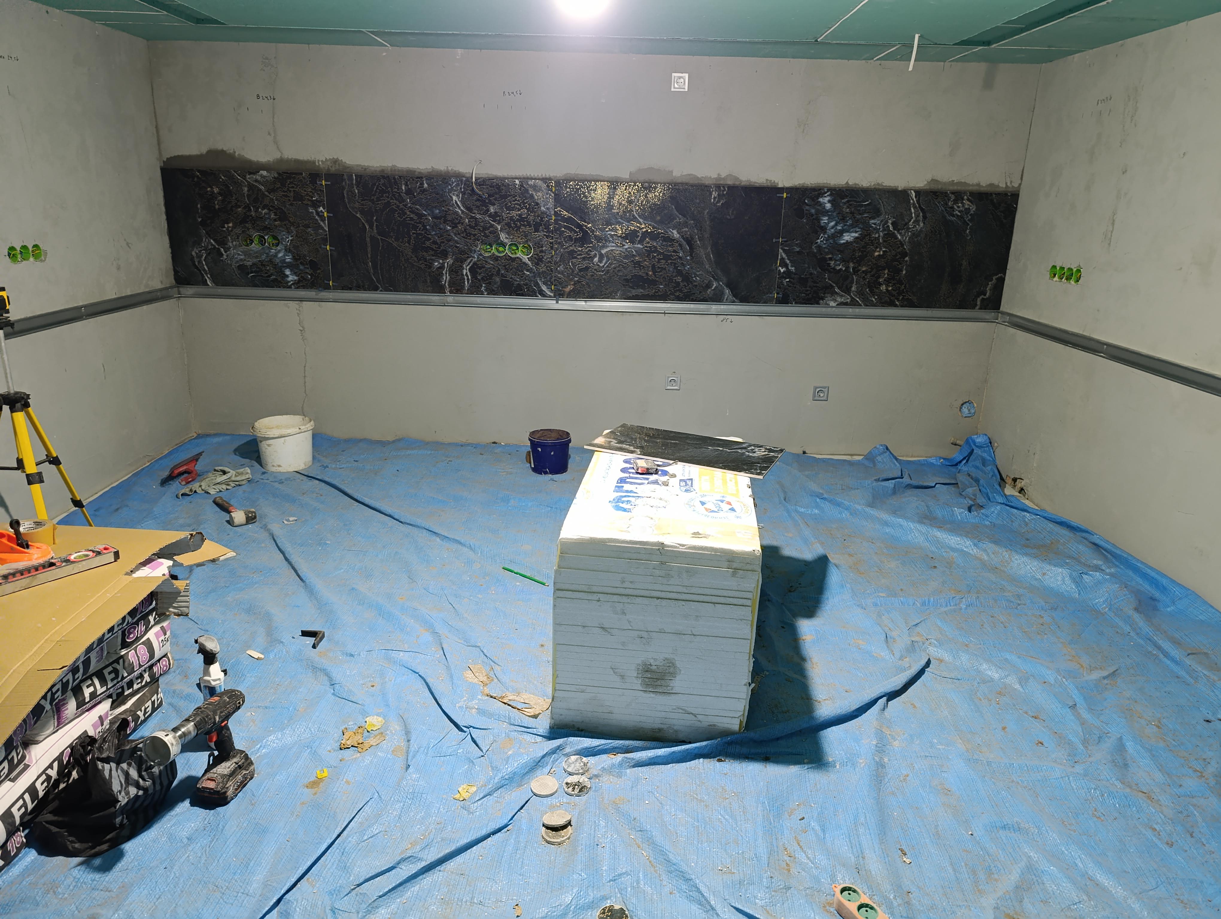 Фото: Плитка универсальная KT Exclusive Black Lux JS12054 60х120 см (12054), отправлено покупателем Ерік Плитка универсальная KT Exclusive Black Lux JS12054 60х120 см (12054) в реальных условиях использования от покупателя Ерік.