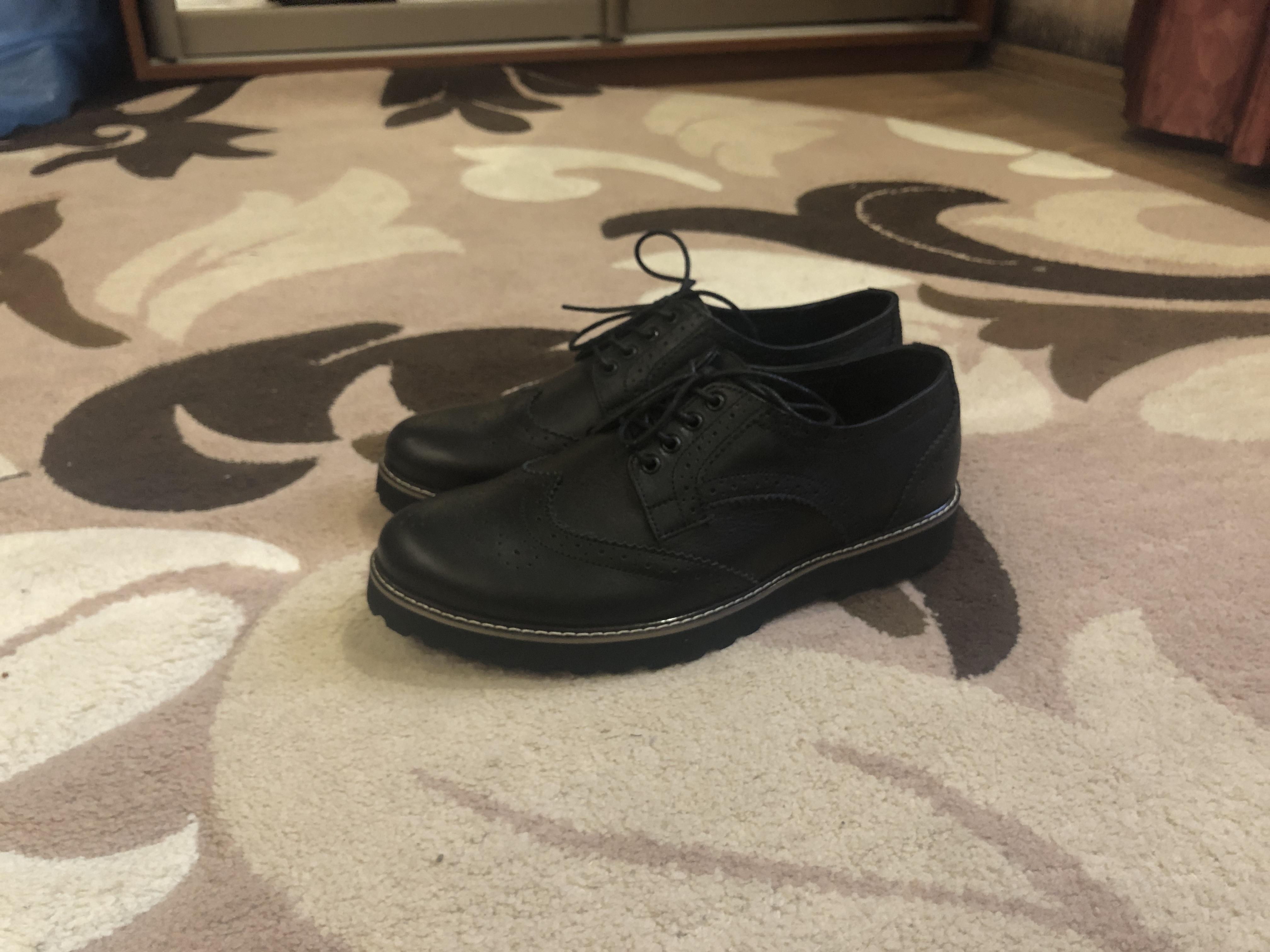 Туфли мужские р. 42 (ONYX_BLACK_42) в реальных условиях использования от покупателя Антон.