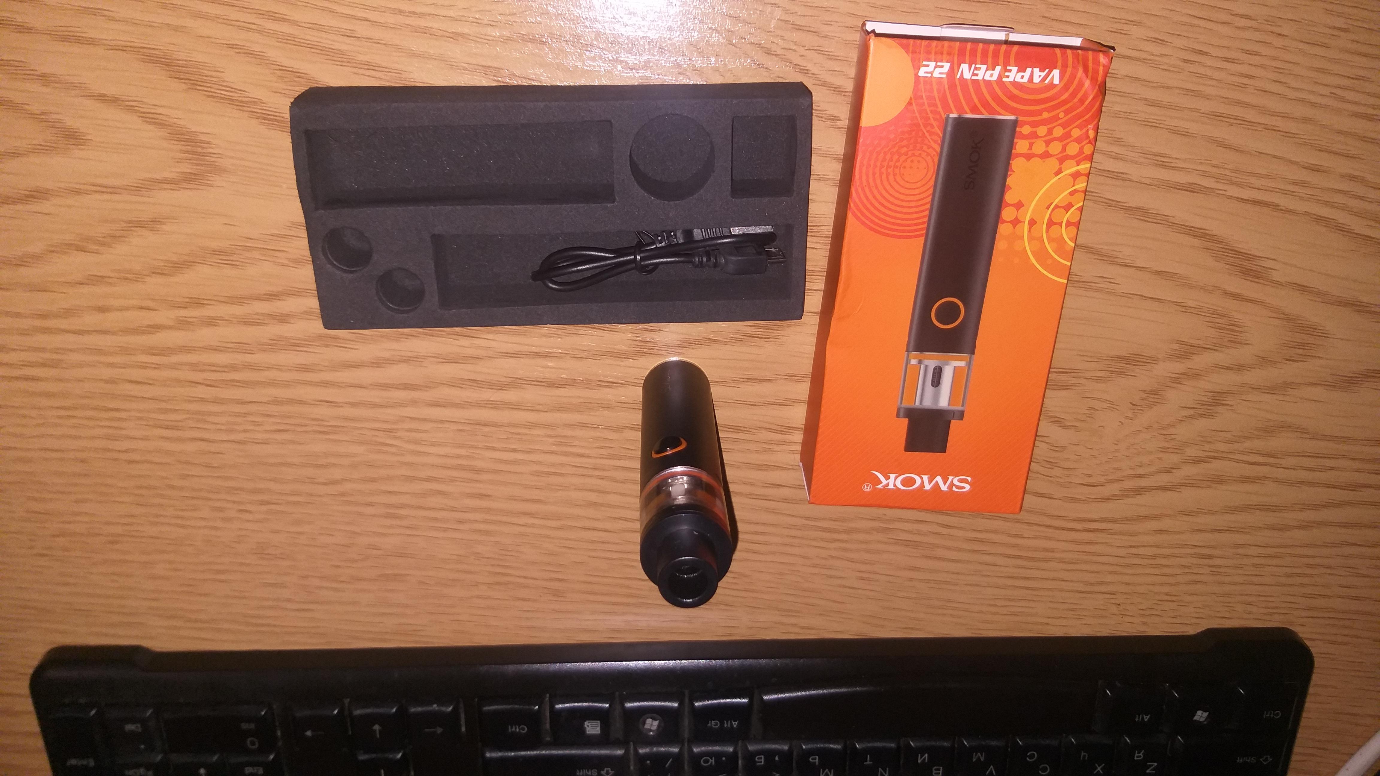 Электронная сигарета Smok Vape Pen 22 1650 mah Kit Черный (657628394) в реальных условиях использования от покупателя Станислав.