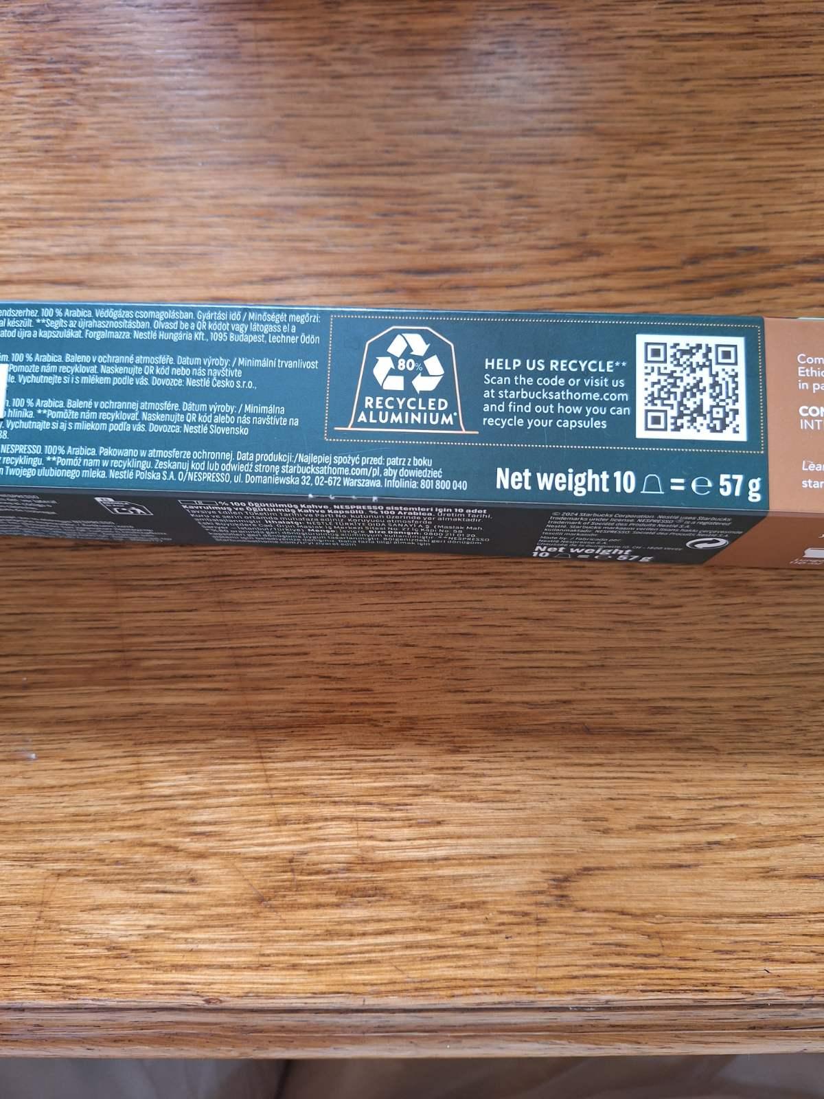 Фото: Кава в капсулах STARBUCKS Nespresso House Blend 10 шт., надіслане користувачем Олена Кава в капсулах STARBUCKS Nespresso House Blend 10 шт. у реальних умовах використання від користувача Олена.