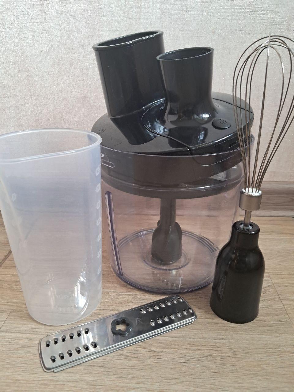 Блендер погружной Tefal QUICKCHEF QUARTZITE 8IN1 HB65LD38 серебряный в реальных условиях использования от пользователя Василина Сворак.