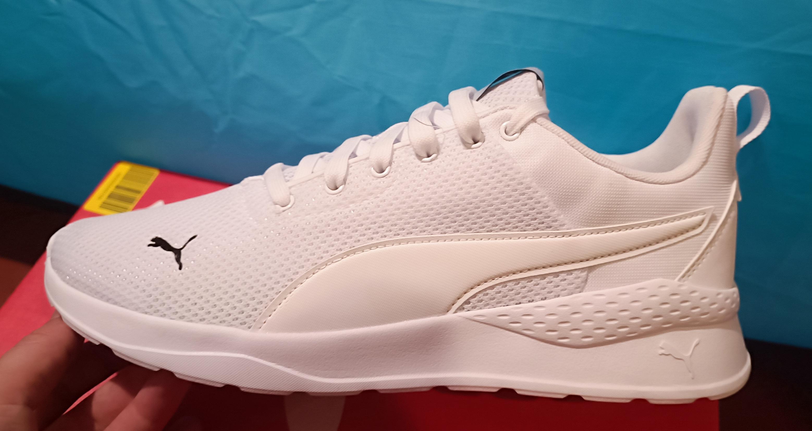 Кроссовки мужские демисезонные Puma Anzarun Lite 37112803 р.44 белые в реальных условиях использования от покупателя Ната.