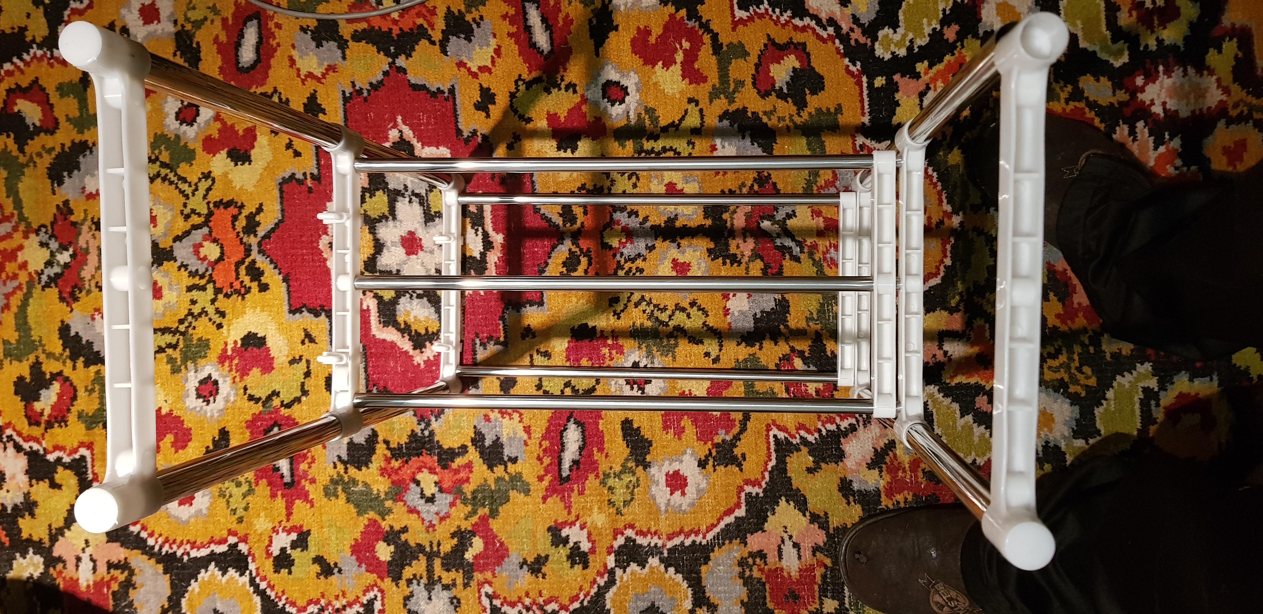 Полиця розсувна Multi-Function Telescopic Framework для мікрохвильової печі у реальних умовах використання від покупця Бойко.