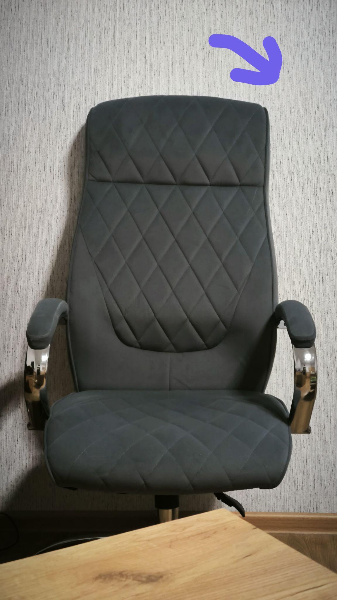 Кресло офисное Tehforward Аполлон серый в реальных условиях использования от пользователя Владимир.