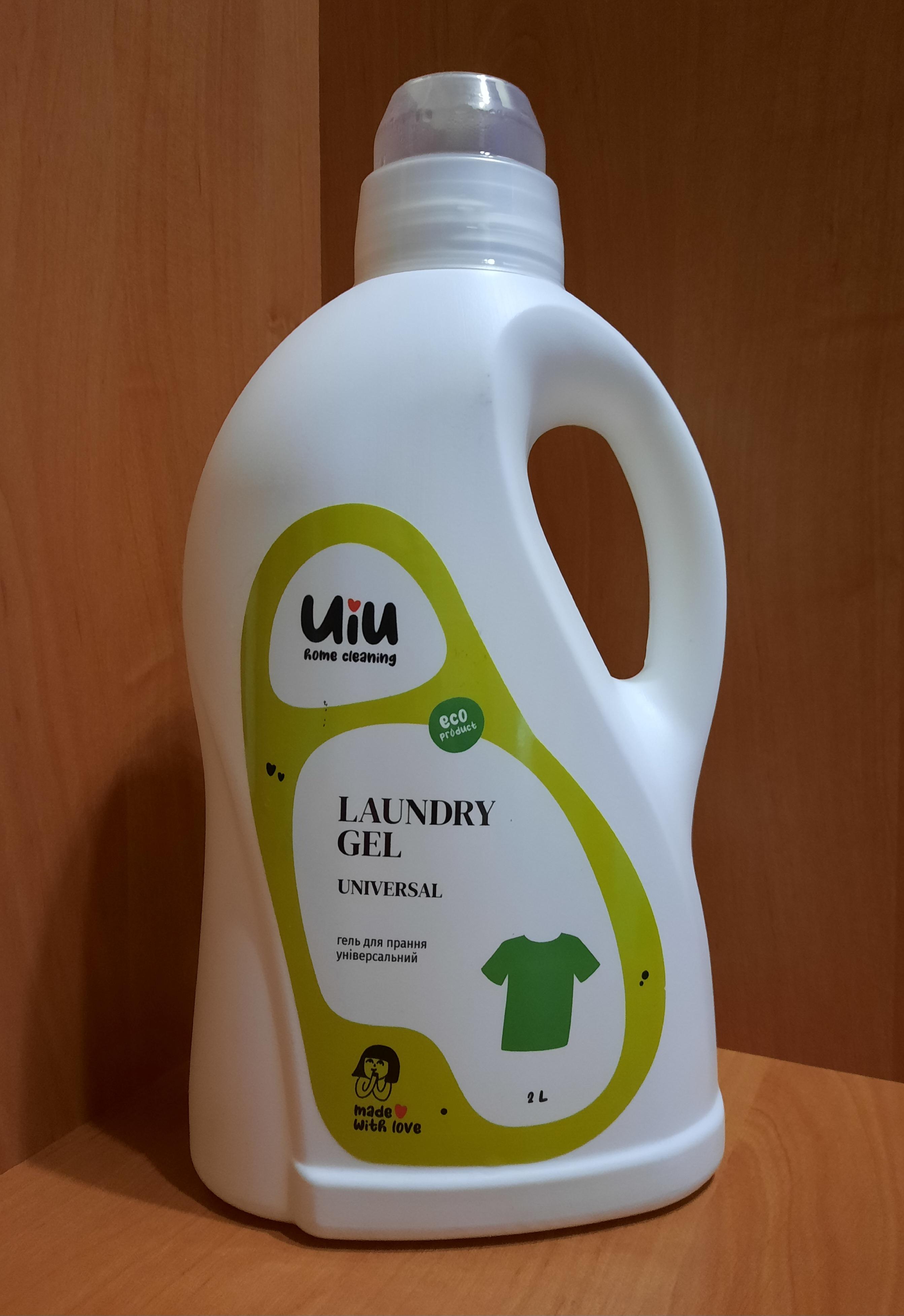 Гель для машинного та ручного прання UIU універсальний 2 л у реальних умовах використання від користувача Тамара.