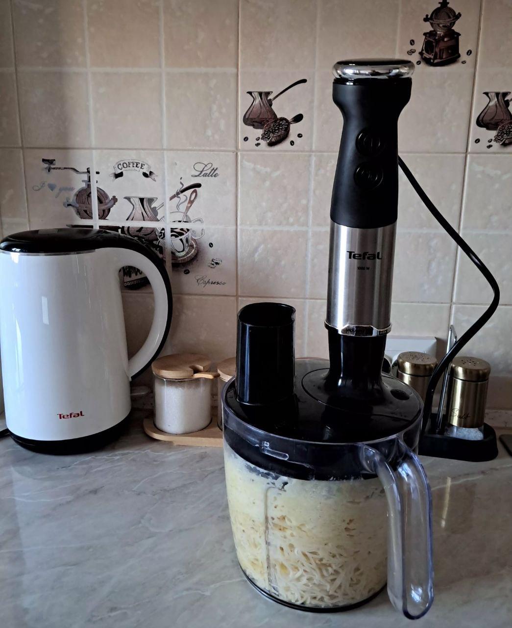 Блендер погружной Tefal HB67G830 в реальных условиях использования от пользователя Людмила.