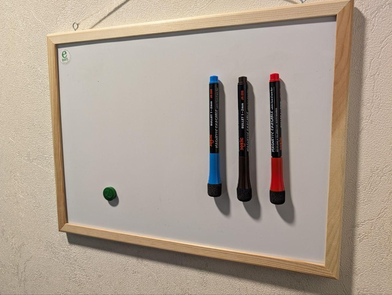 Доска магнитно-маркерная 2х3 EcoBoard 40x60 см TS64/C в реальных условиях использования от пользователя Микола.