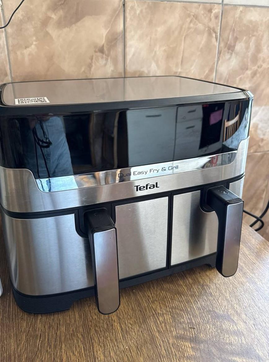 Мультипіч Tefal Dual Easy Fry & Grill Air Fryer EY905D10 у реальних умовах використання від користувача Олеся Доскоч.