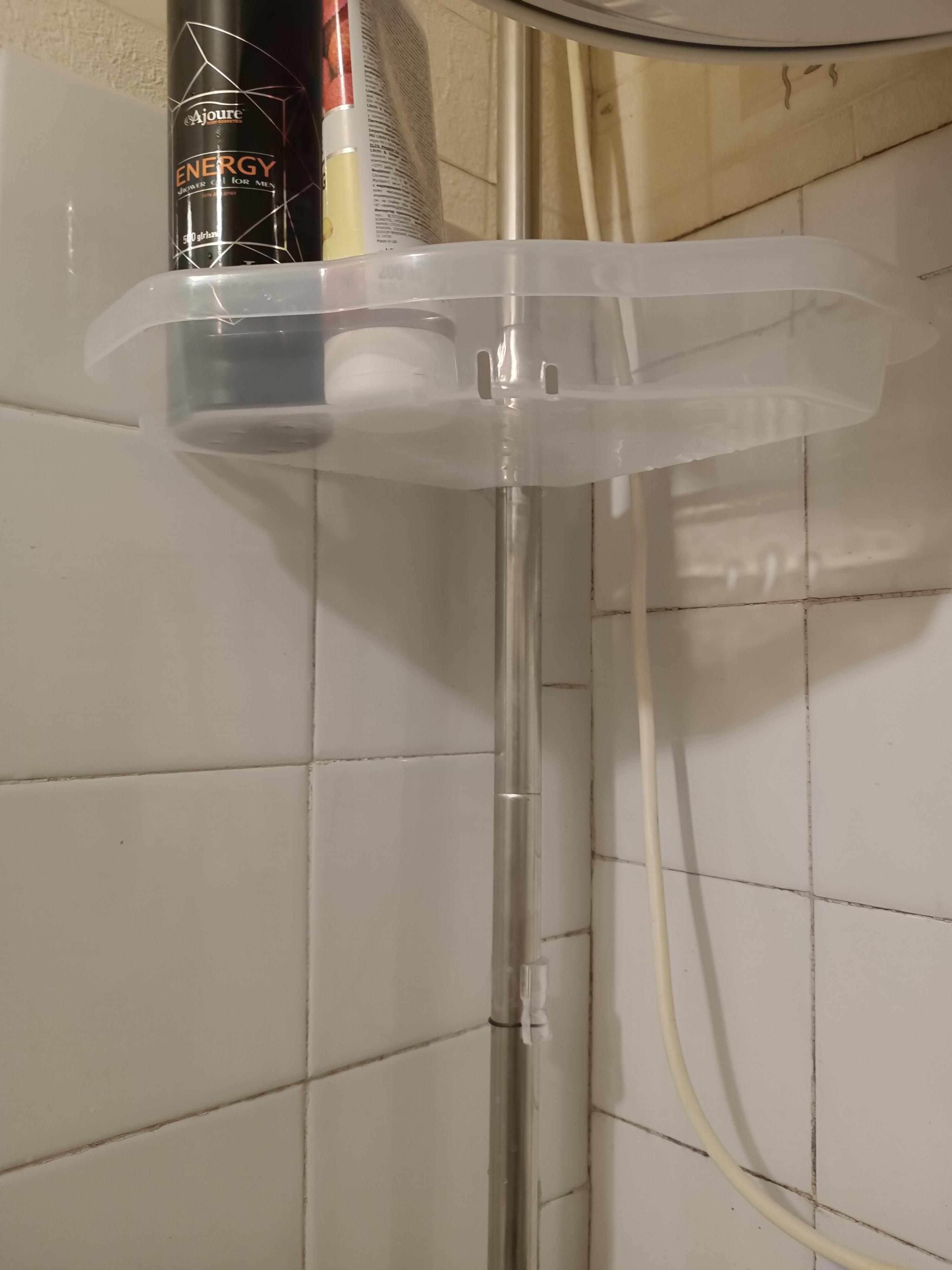 Полочка угловая PRIMANOVA натуральная в реальных условиях использования от пользователя Аліна.