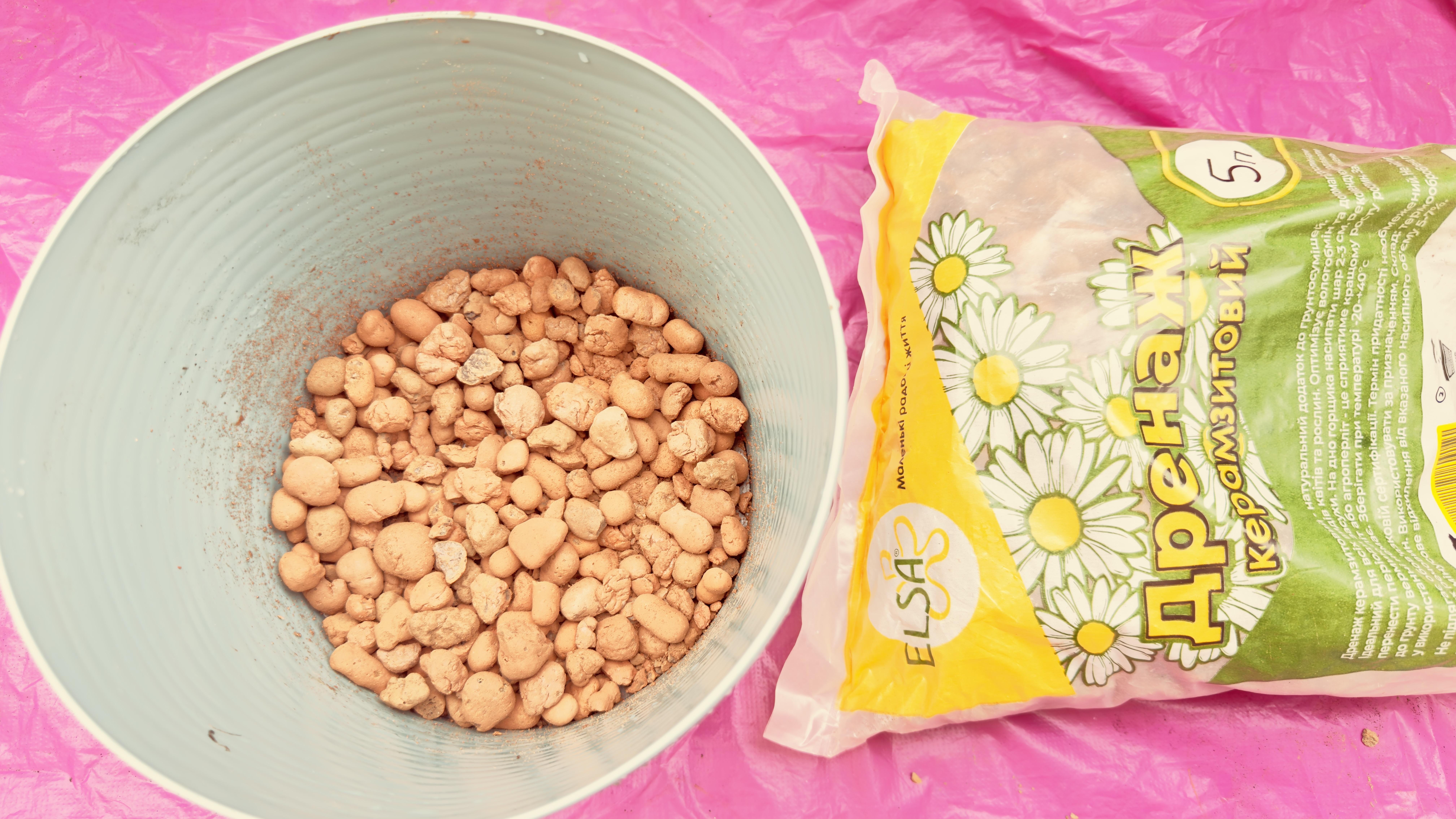 Фото: Дренаж ELSA Керамзитовый 5 л, отправлено покупателем Олександр Дренаж ELSA Керамзитовый 5 л в реальных условиях использования от покупателя Олександр.