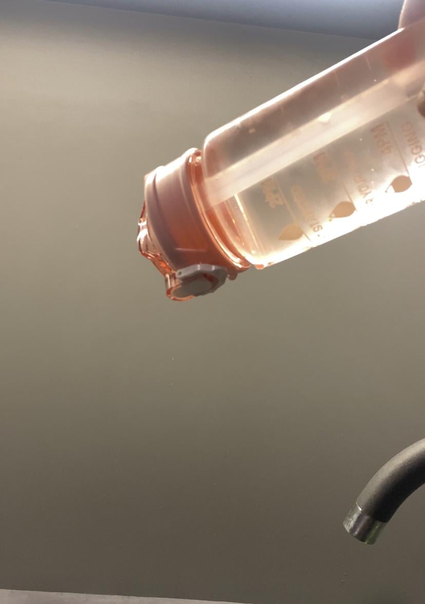 Бутылка для воды Maxmark Motivation 750 мл зеленая в реальных условиях использования от пользователя Анна.