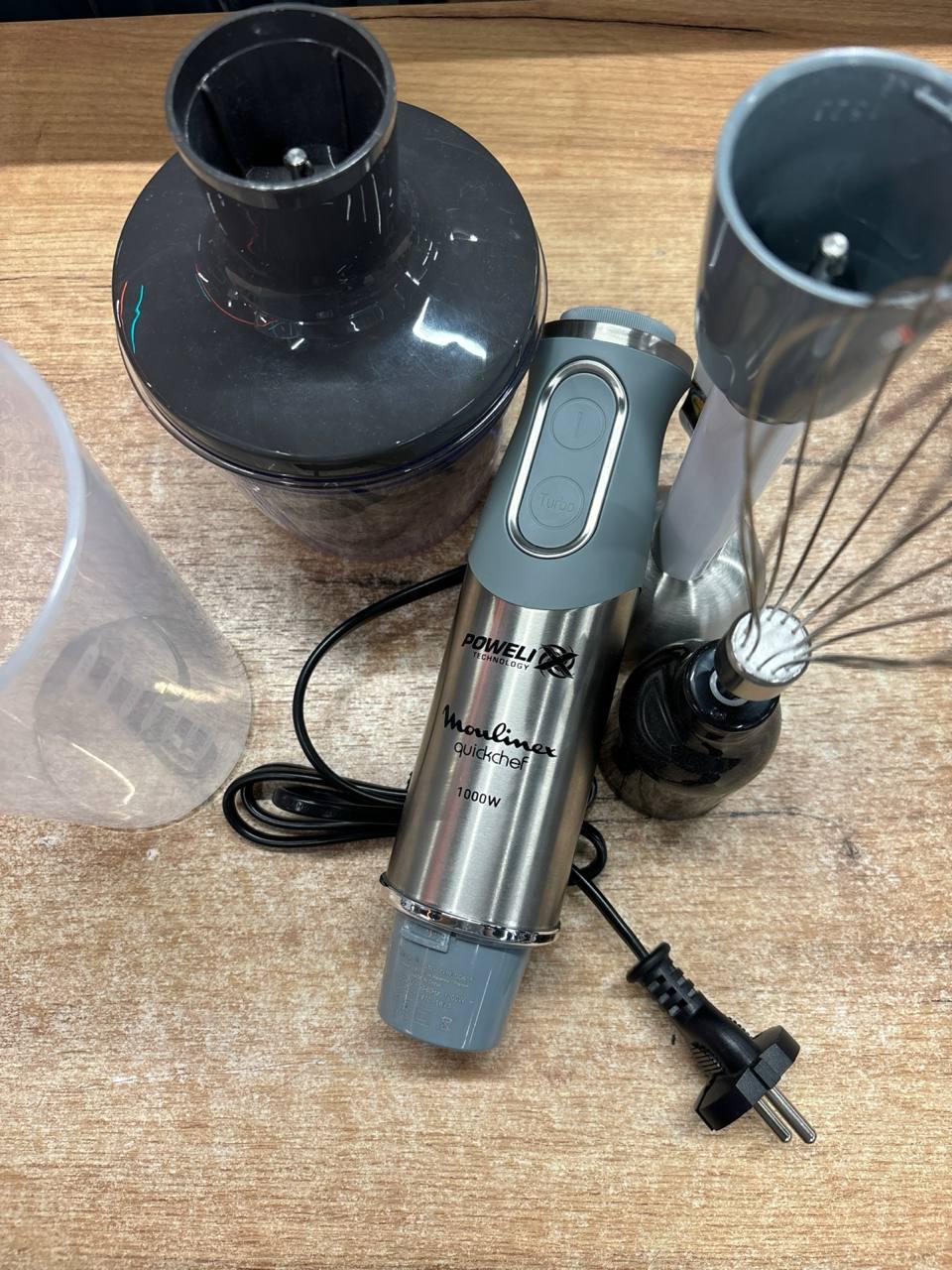 Блендер заглибний Moulinex Quickchef DD 655D10 у реальних умовах використання від користувача Олена Гаркун.