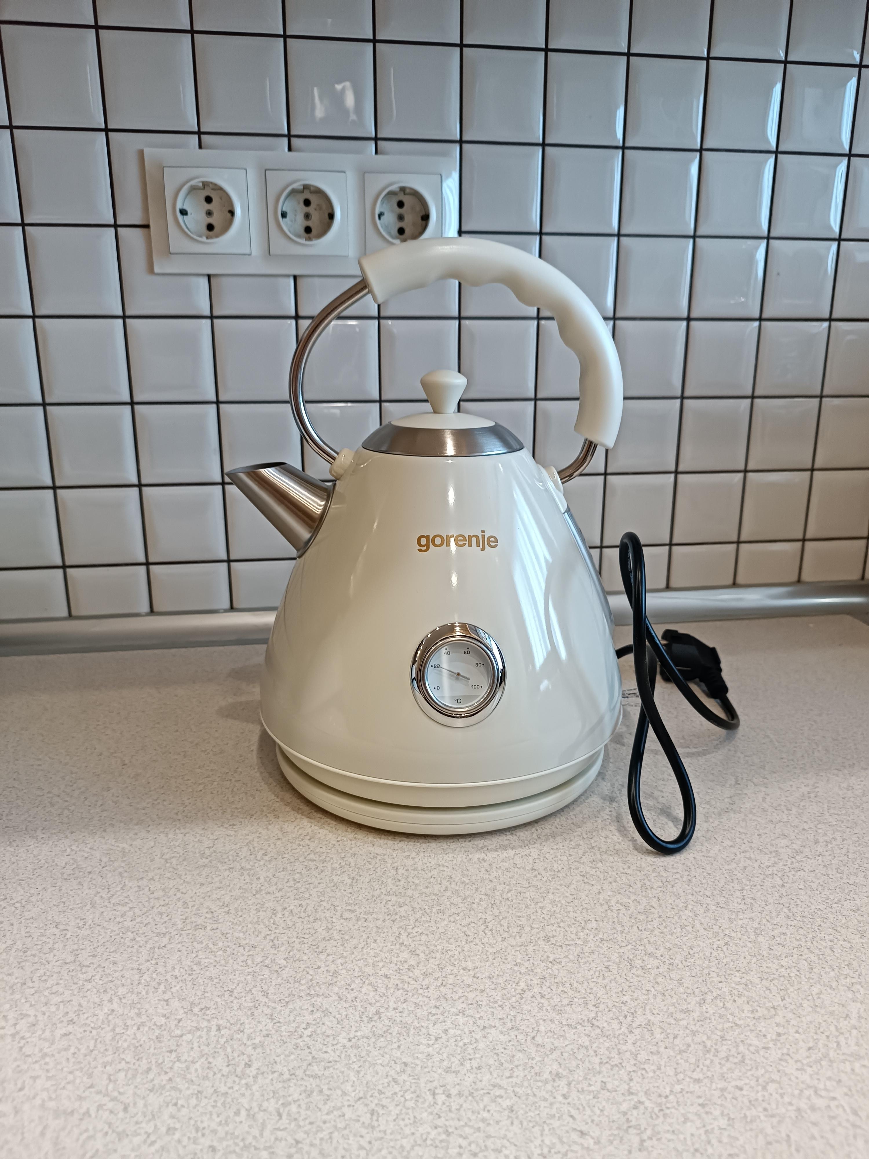 Електрочайник Gorenje K 17 CLI у реальних умовах використання від користувача Інта.