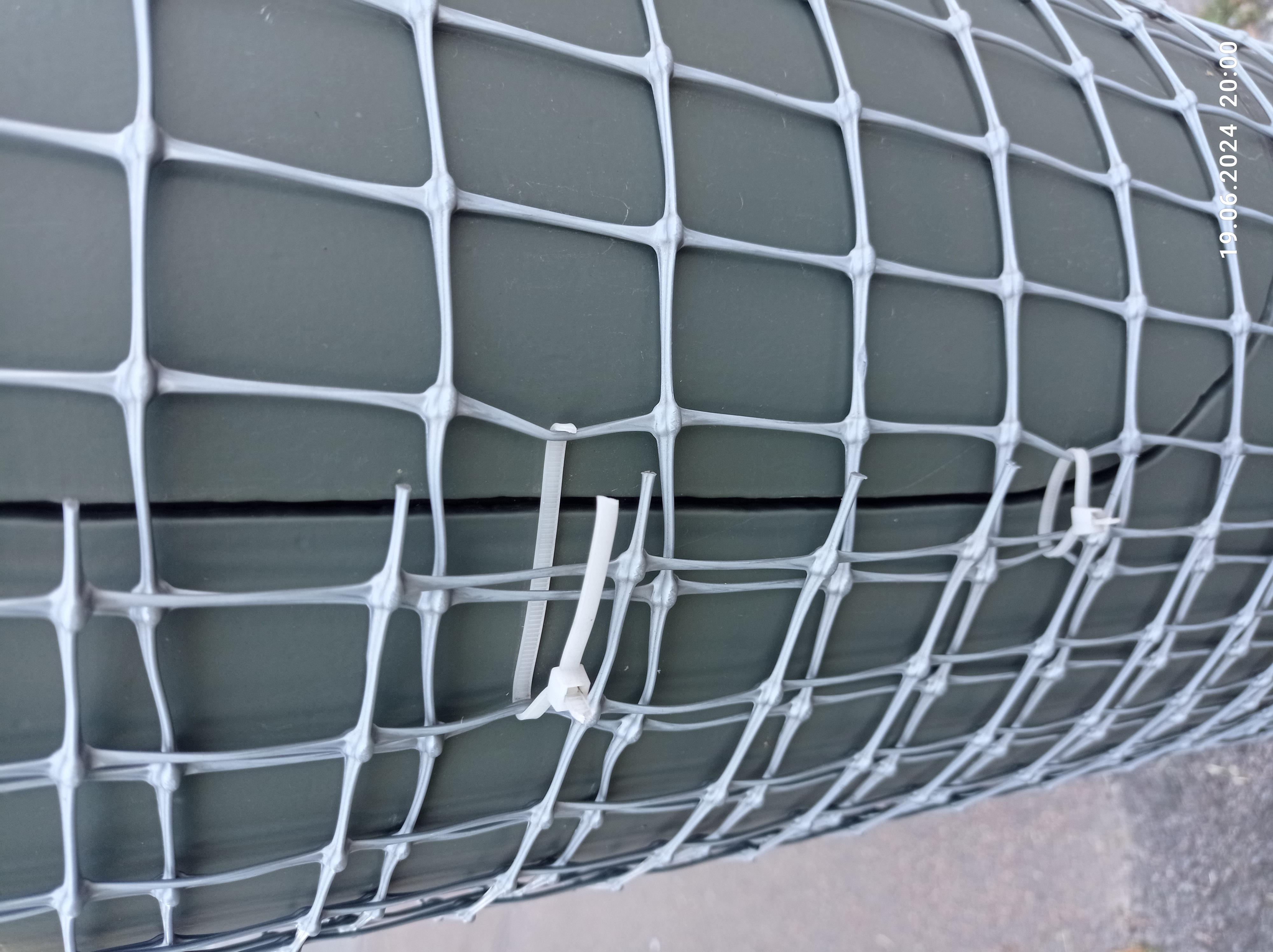 Сетка заградительная TENAX Синтофлекс Е в реальных условиях использования от пользователя Володимир.