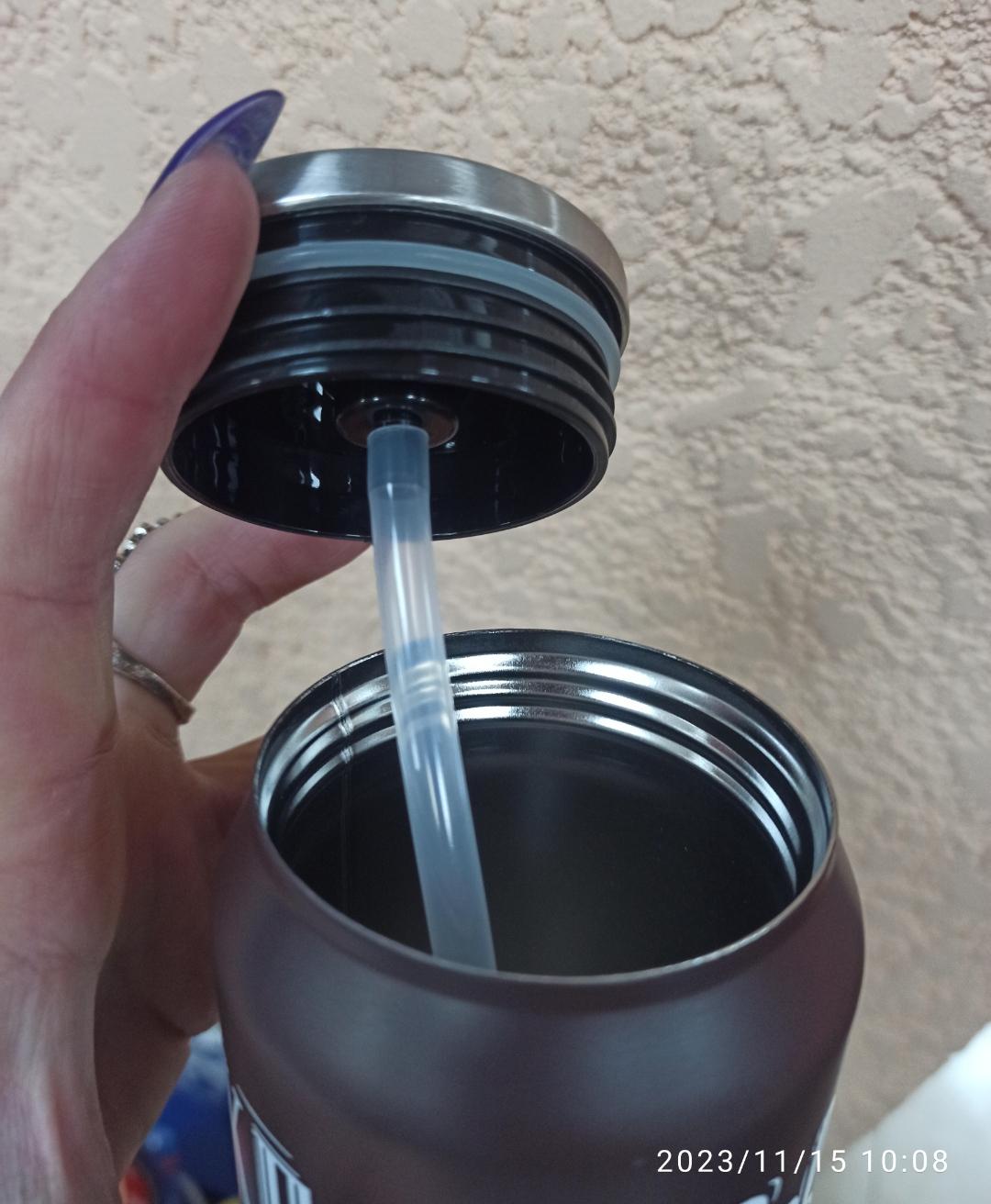 Фото: Термочашка Flamberg Yellow geometry 400 мл, надіслане покупцем Еріка Термочашка Flamberg Yellow geometry 400 мл у реальних умовах використання від покупця Еріка.