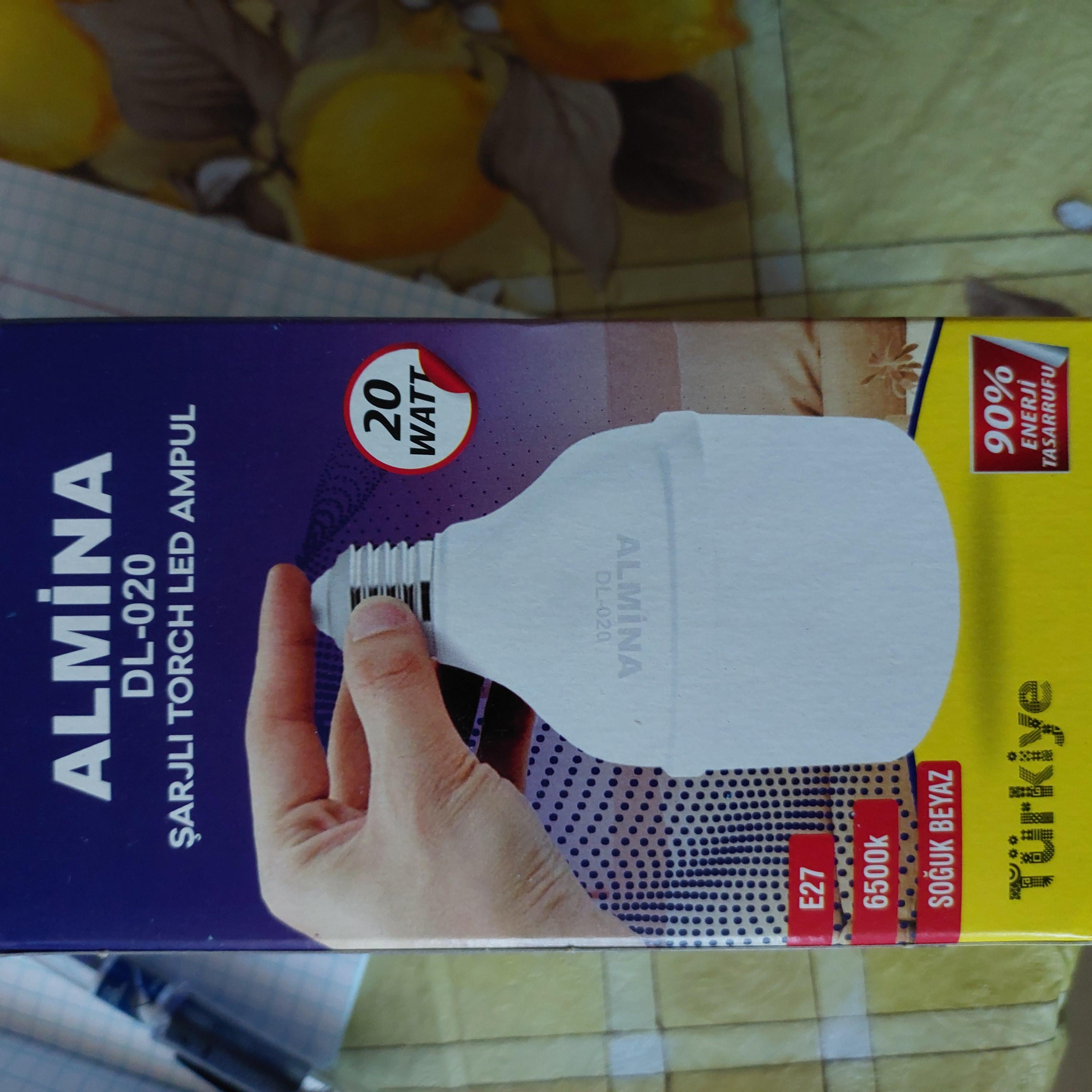 Лампочка аварійного освітлення Almina DL-030 30 Вт Е2 (19132784) у реальних умовах використання від користувача Наташа.