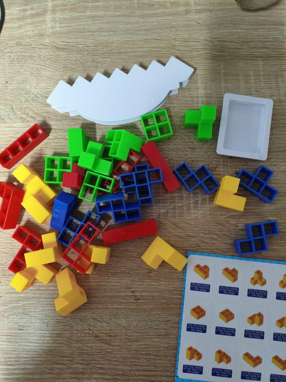 Джанга дженга інтерактивна настільна гра для дітей та дорослих (20948360) у реальних умовах використання від користувача Максим Швець.