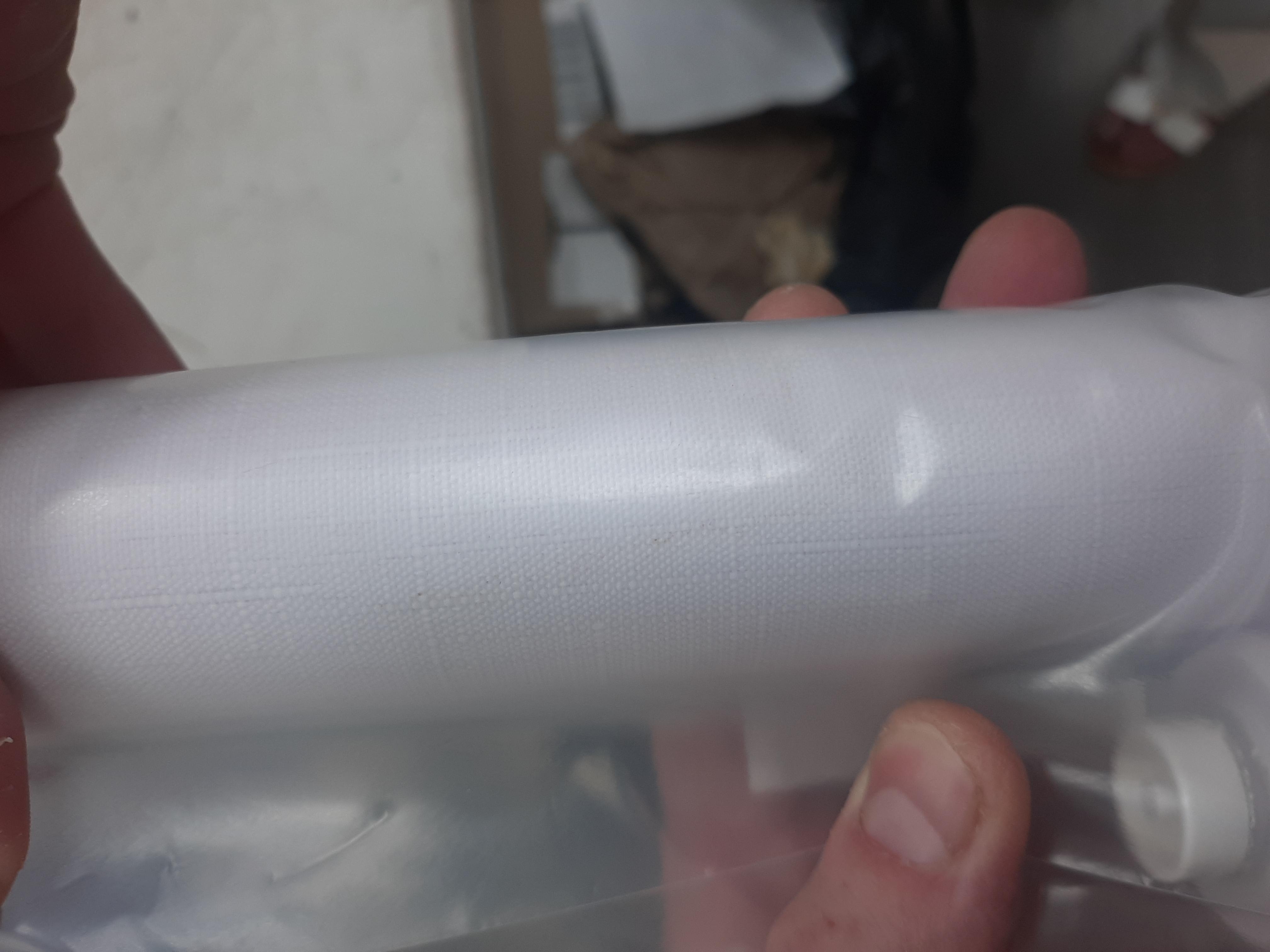 Фото: Ролета тканевая NewTex Лен LUX 32,5х165 см Белый (800), отправлено покупателем Віталій Ролета тканевая NewTex Лен LUX 32,5х165 см Белый (800) в реальных условиях использования от покупателя Віталій.