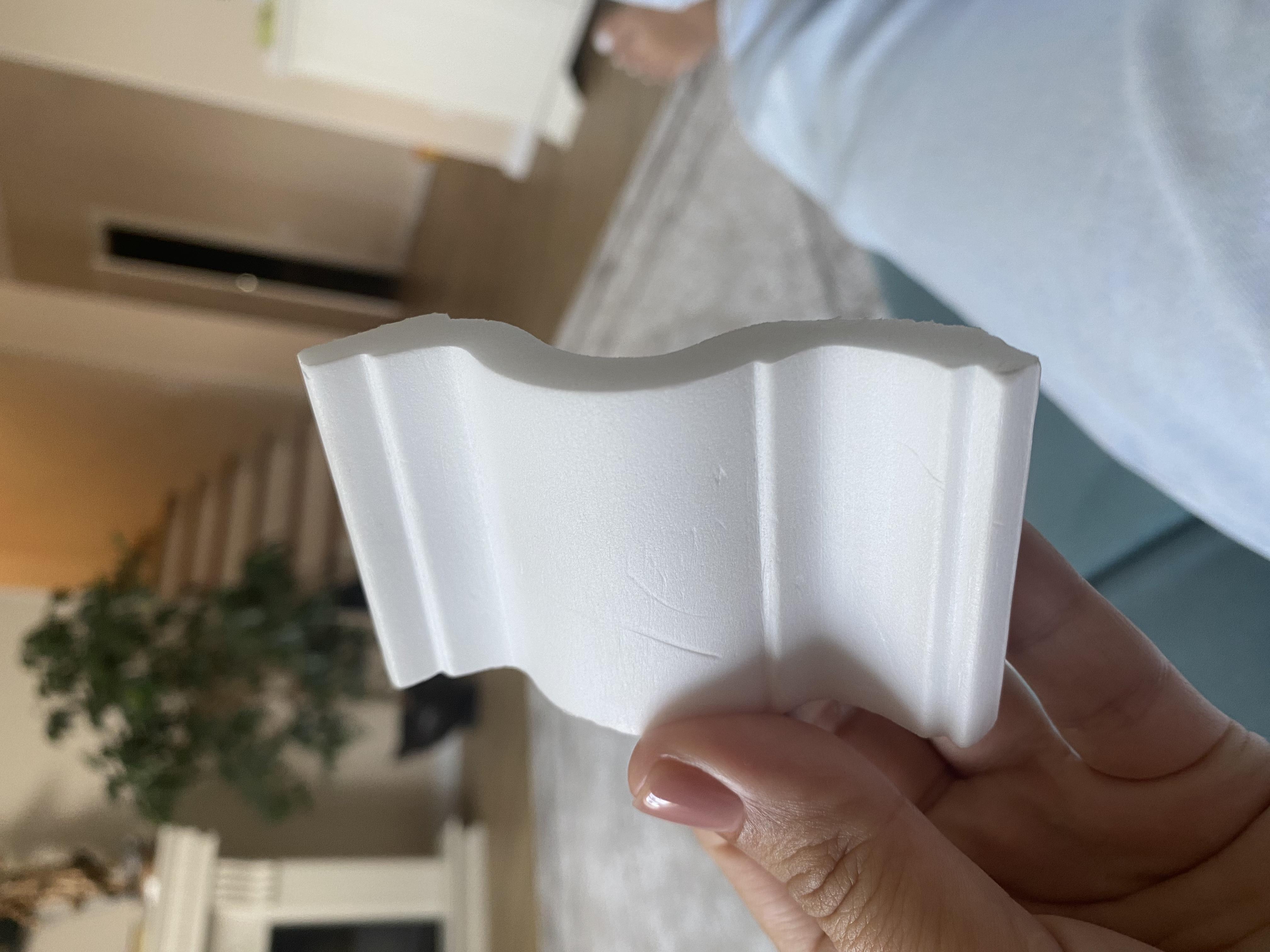 Потолочный плинтус PNP Decor W 2000x60x60 мм в реальных условиях использования от пользователя Олександра.
