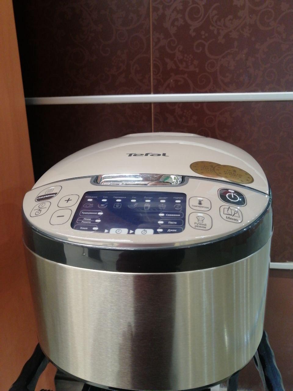 Мультиварка Tefal Essential Multicooker RK321A34 в реальных условиях использования от пользователя Валерія Суржик.