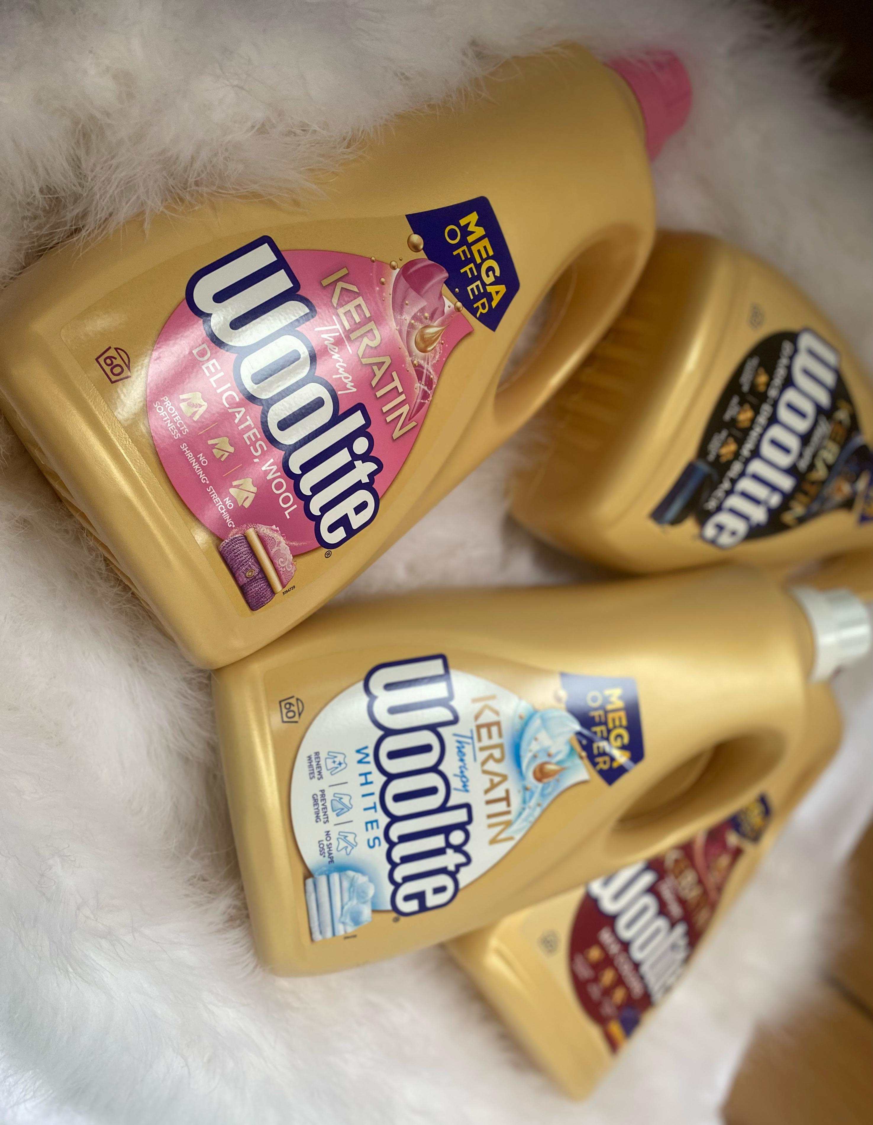 Гель для машинного та ручного прання Woolite для кольорових тканин з кератином 3,6 л у реальних умовах використання від користувача Лілія.