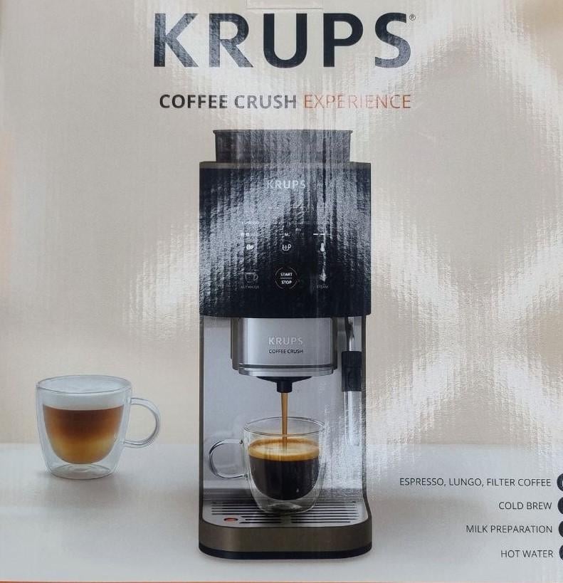 Кофемашина Krups Coffee Crush Experience SA403BE0 в реальных условиях использования от пользователя Надія Божко.