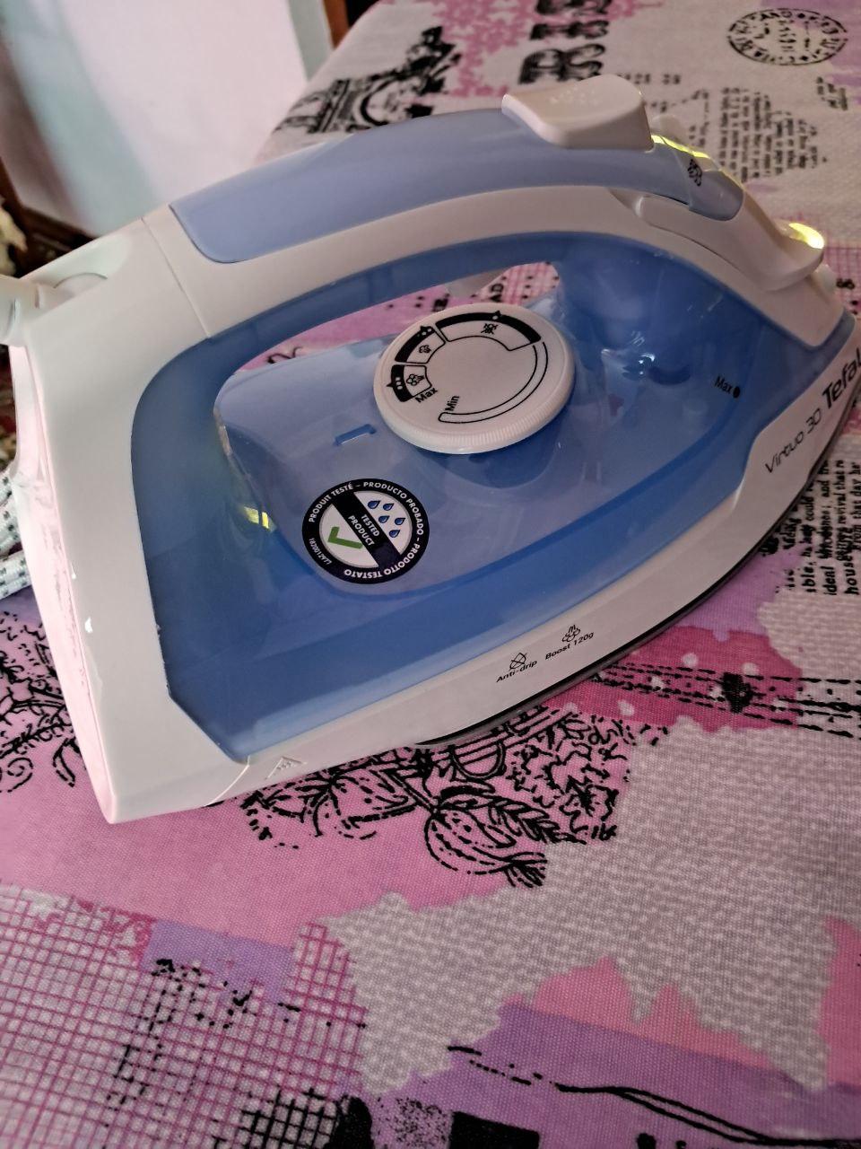 Утюг Tefal FV2C41E0 в реальных условиях использования от пользователя Ліля Чайка.