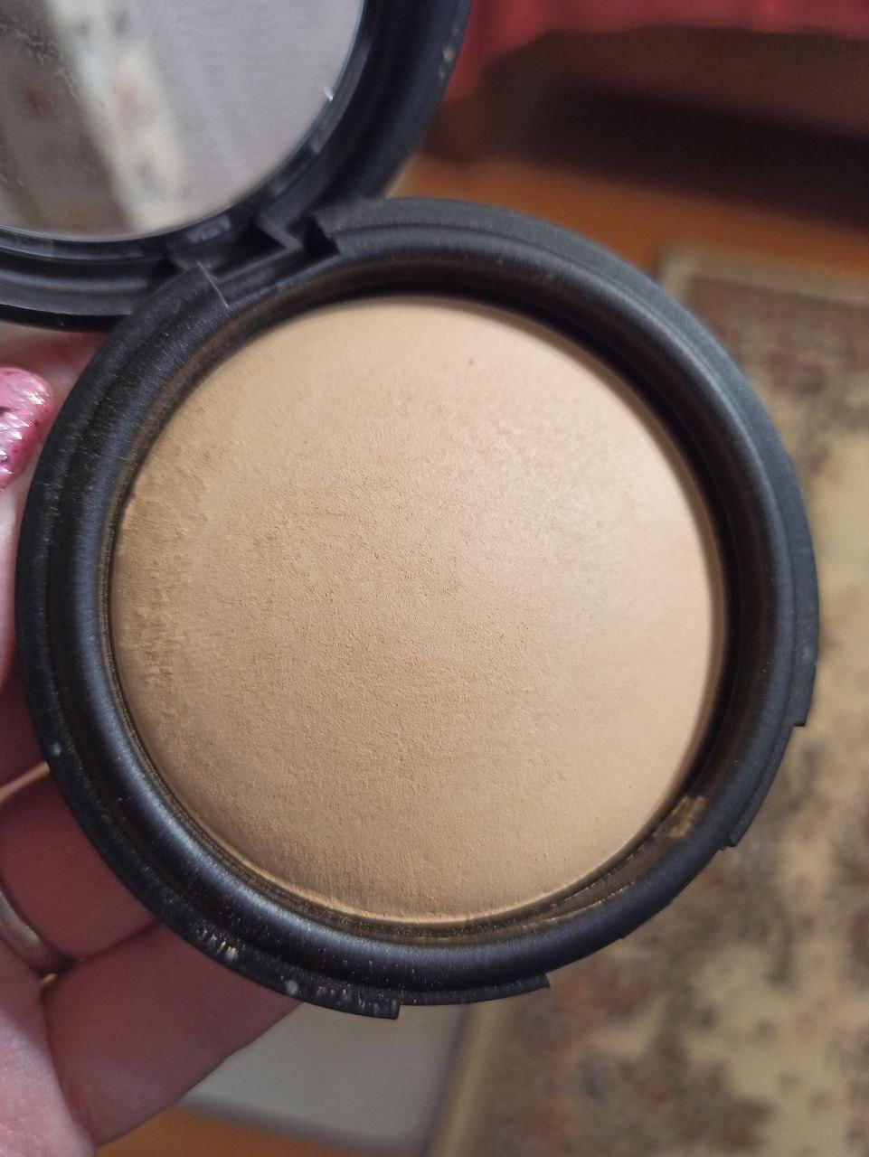 Пудра запечена Pastel Flormar 9 г 030 Mat beige (00262) у реальних умовах використання від покупця Марина.