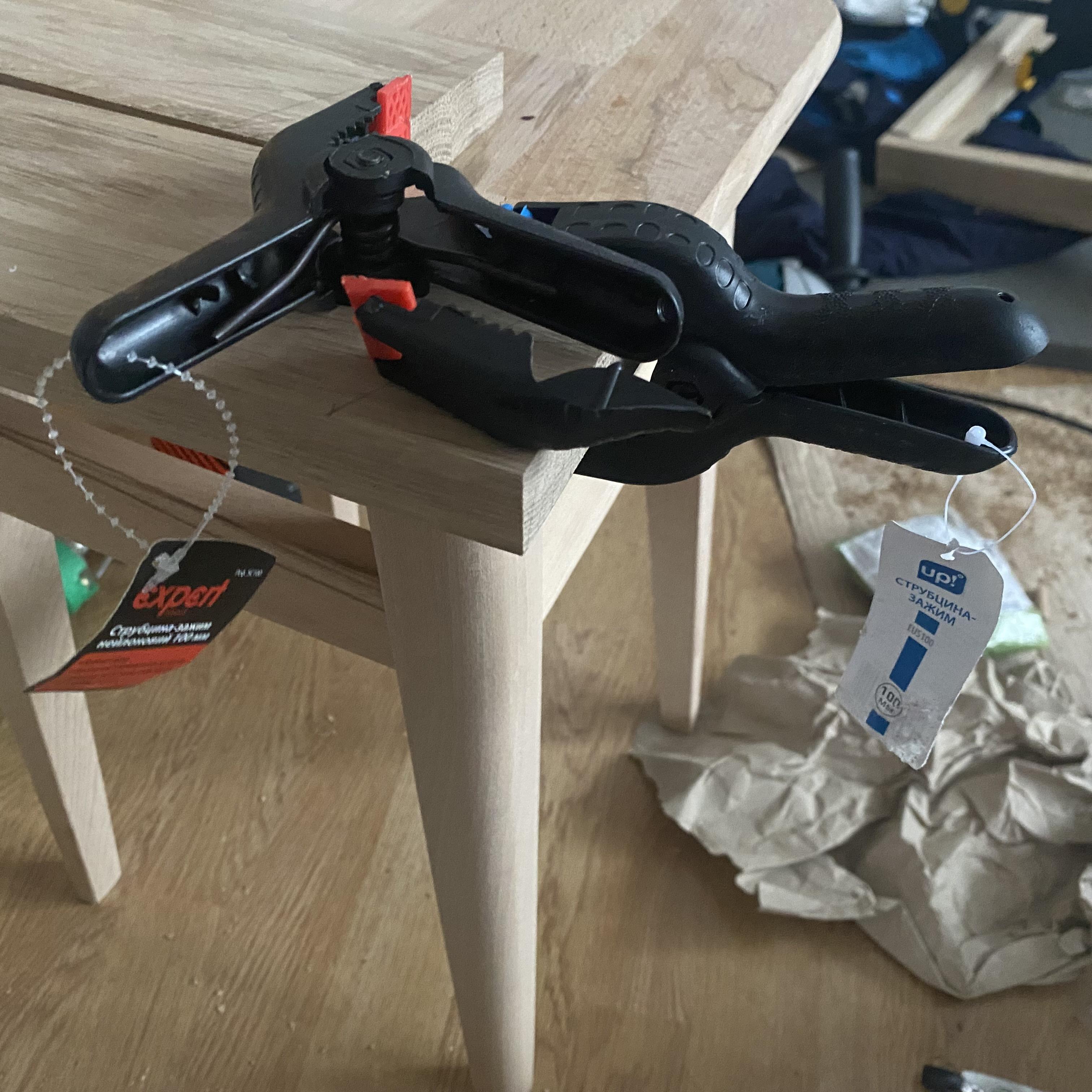 Зажим Expert SC100 в реальных условиях использования от покупателя Микола.