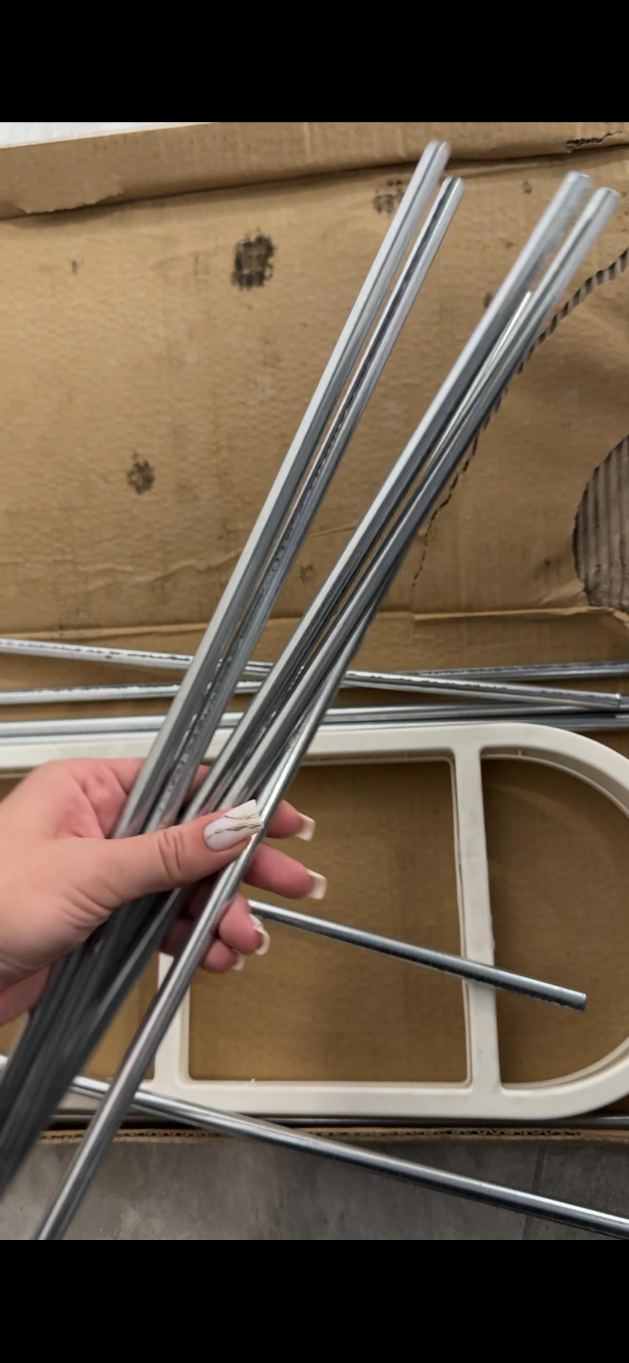 Полиця для взуття 3-х рівнева 14830 19х45х46 см Білий (4995147) у реальних умовах використання від покупця Анастасія.