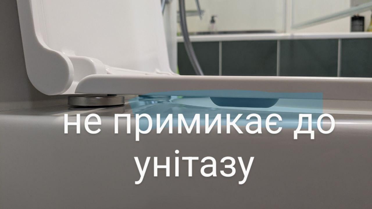 Сиденье для унитаза ScandiSPA SLIM DS в реальных условиях использования от покупателя Ксенія.